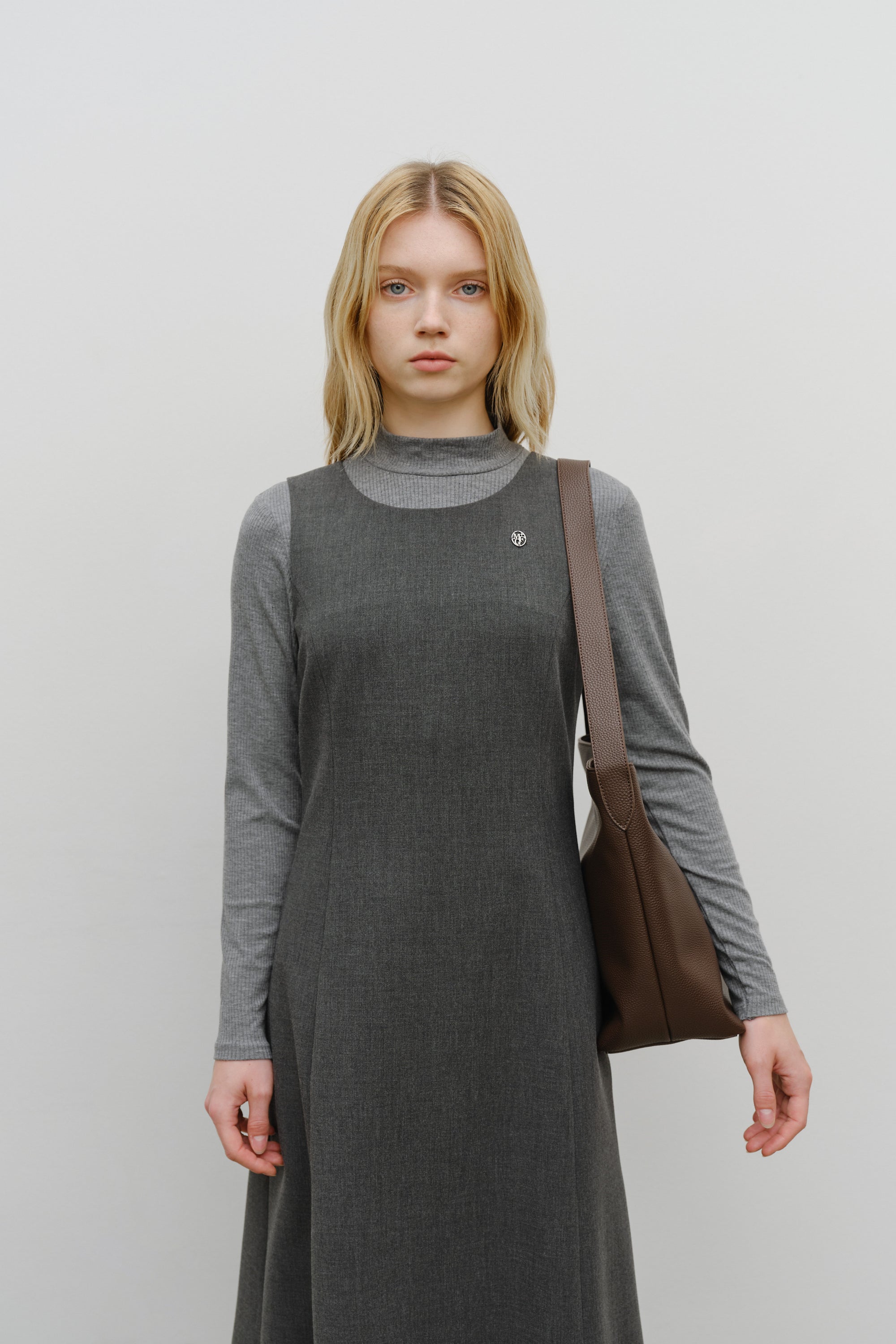 Classic Logo Bucket Bag Brown