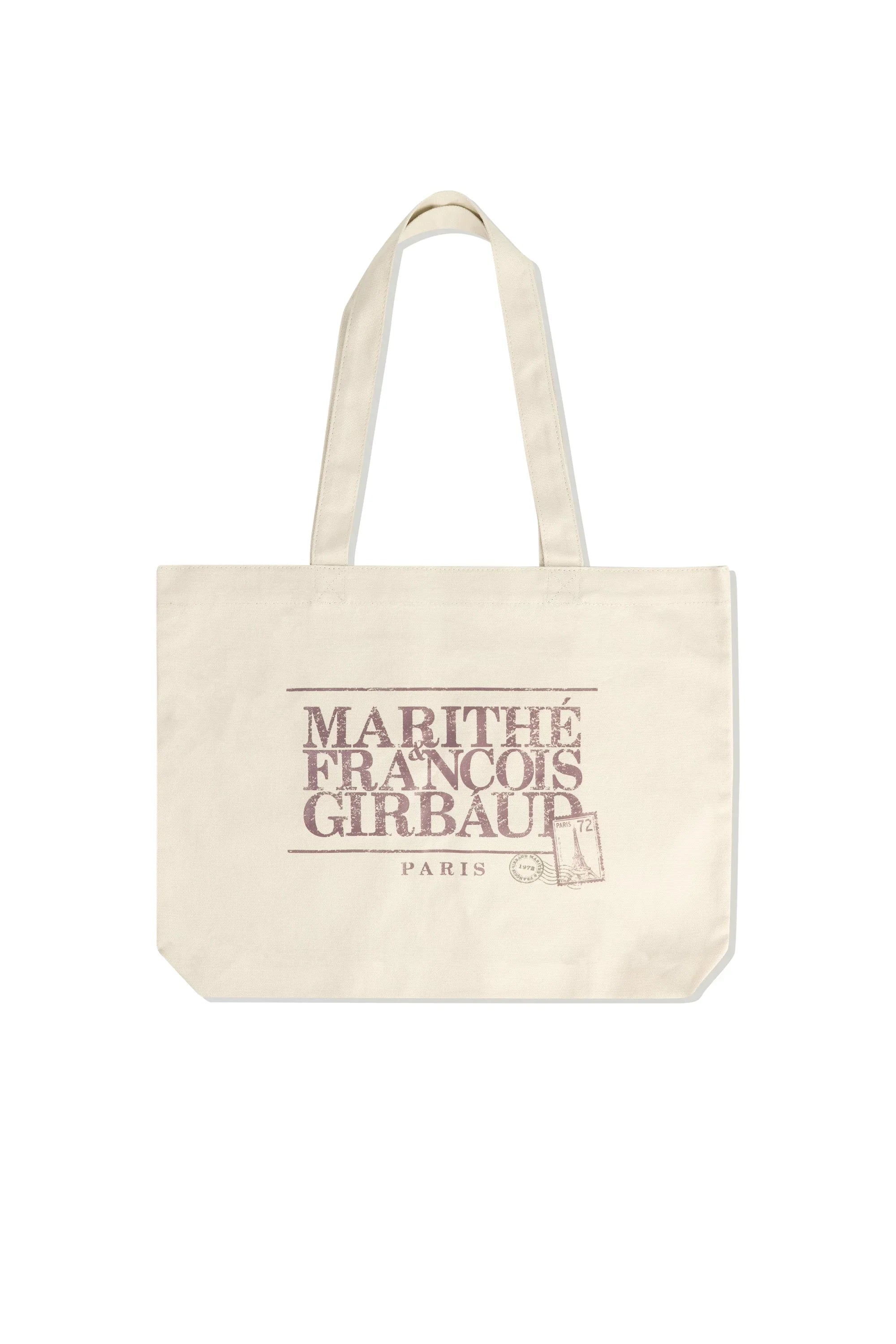 Classic Logo Stamp Eco Bag Cream