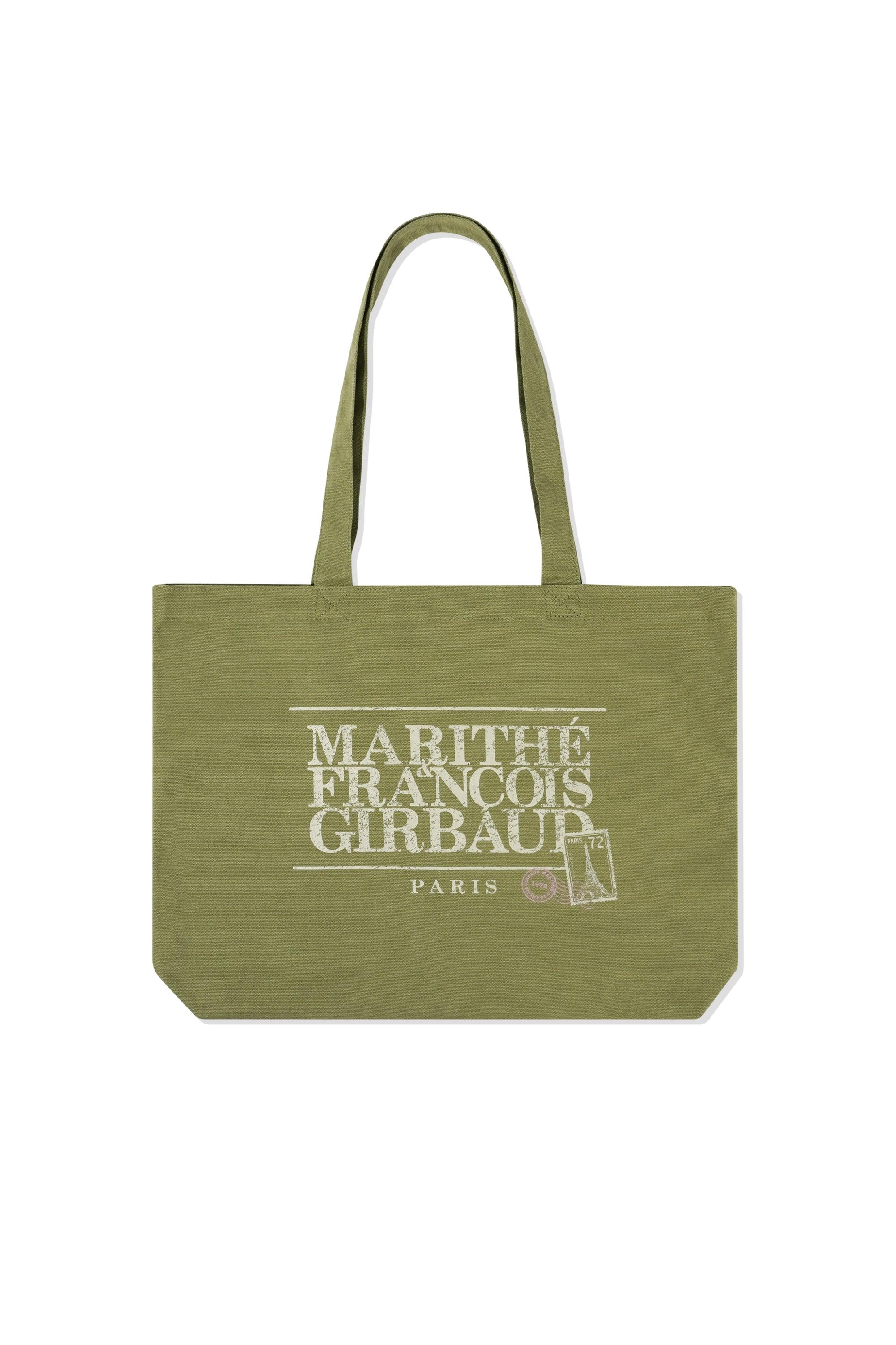 Classic Logo Stamp Eco Bag Olive