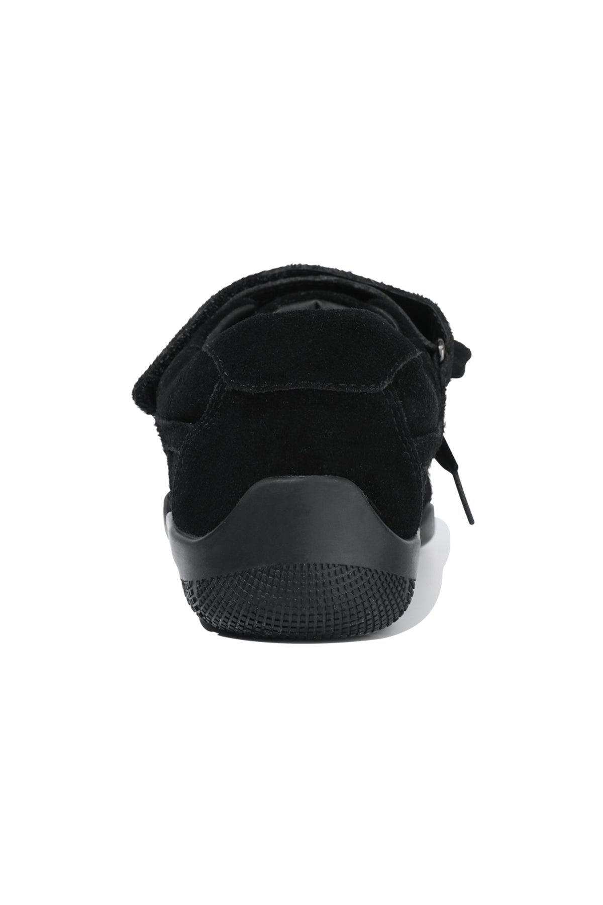 W Lace Up Suede Sneakers Black