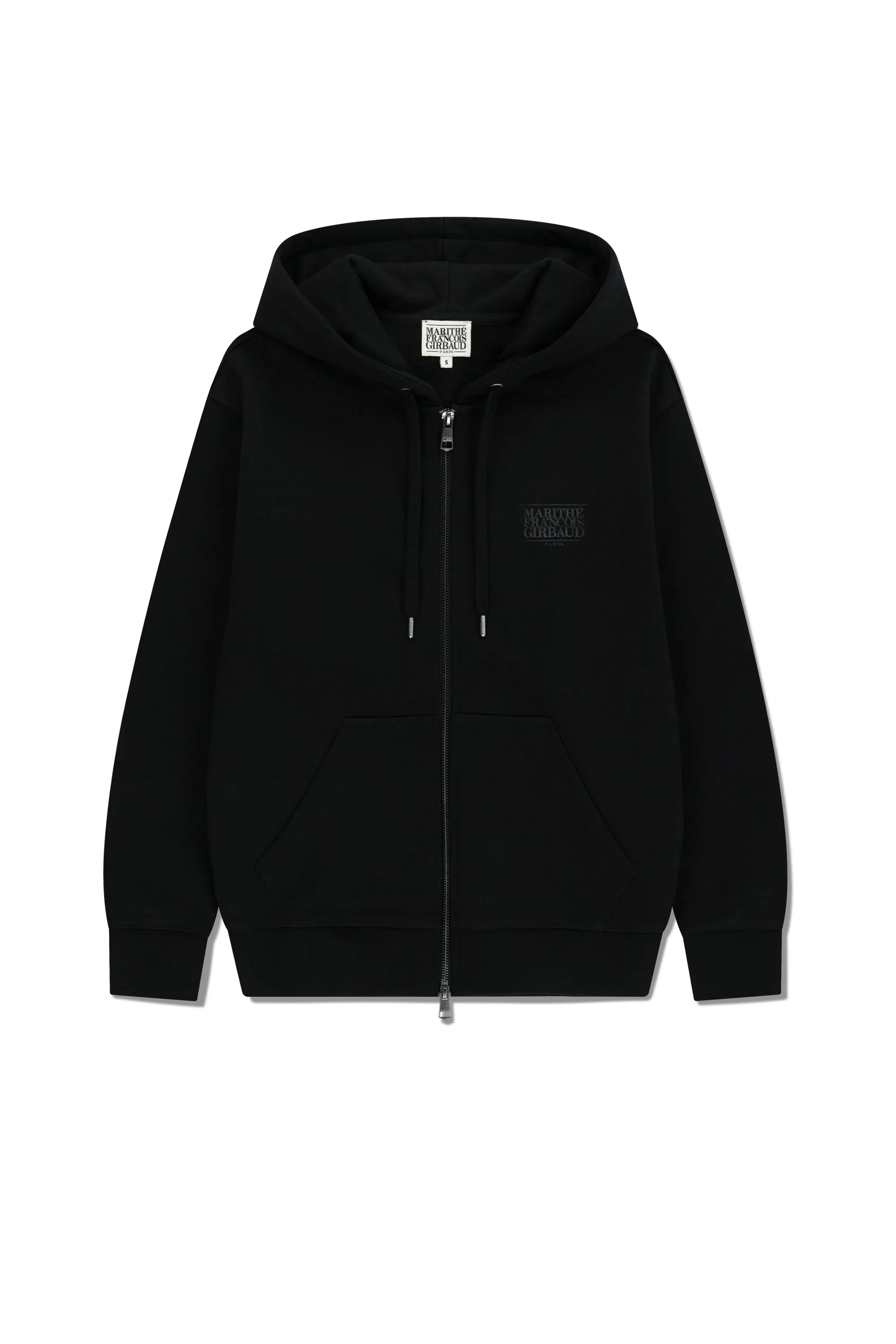 Classic Logo Hoodie Zipup Black