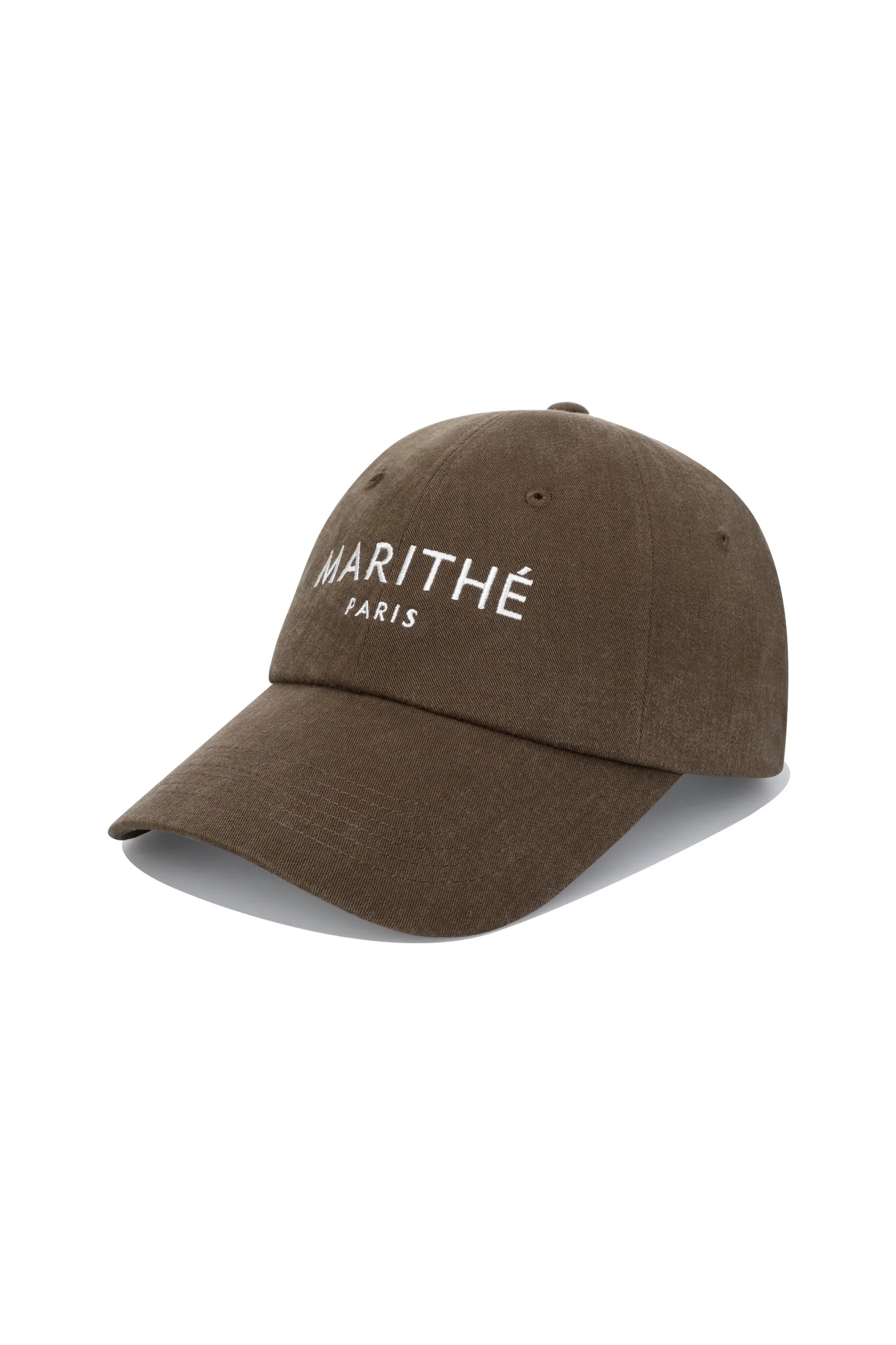 Regular Logo Brushed Cotton Covered Cap Brown