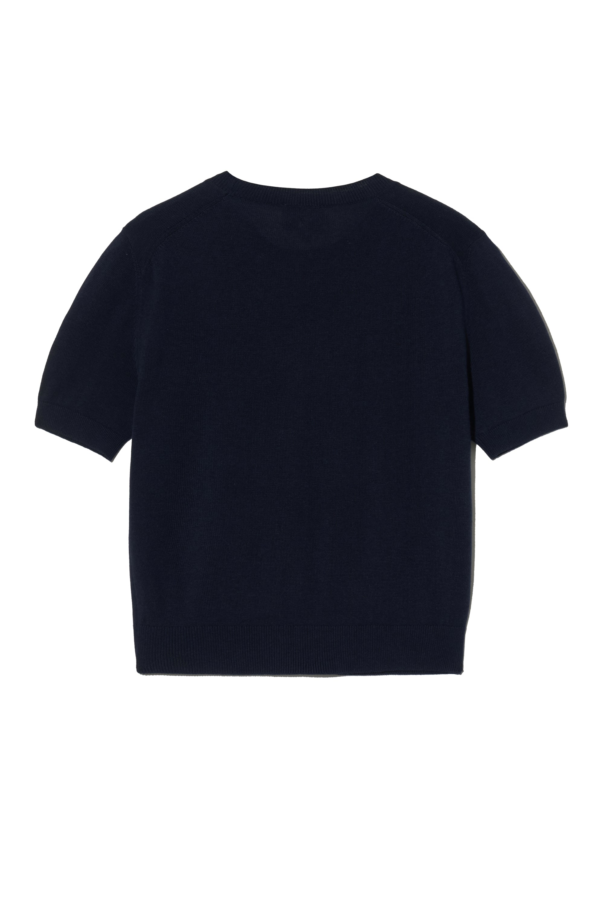 W Doodle Bear Half Knit Navy