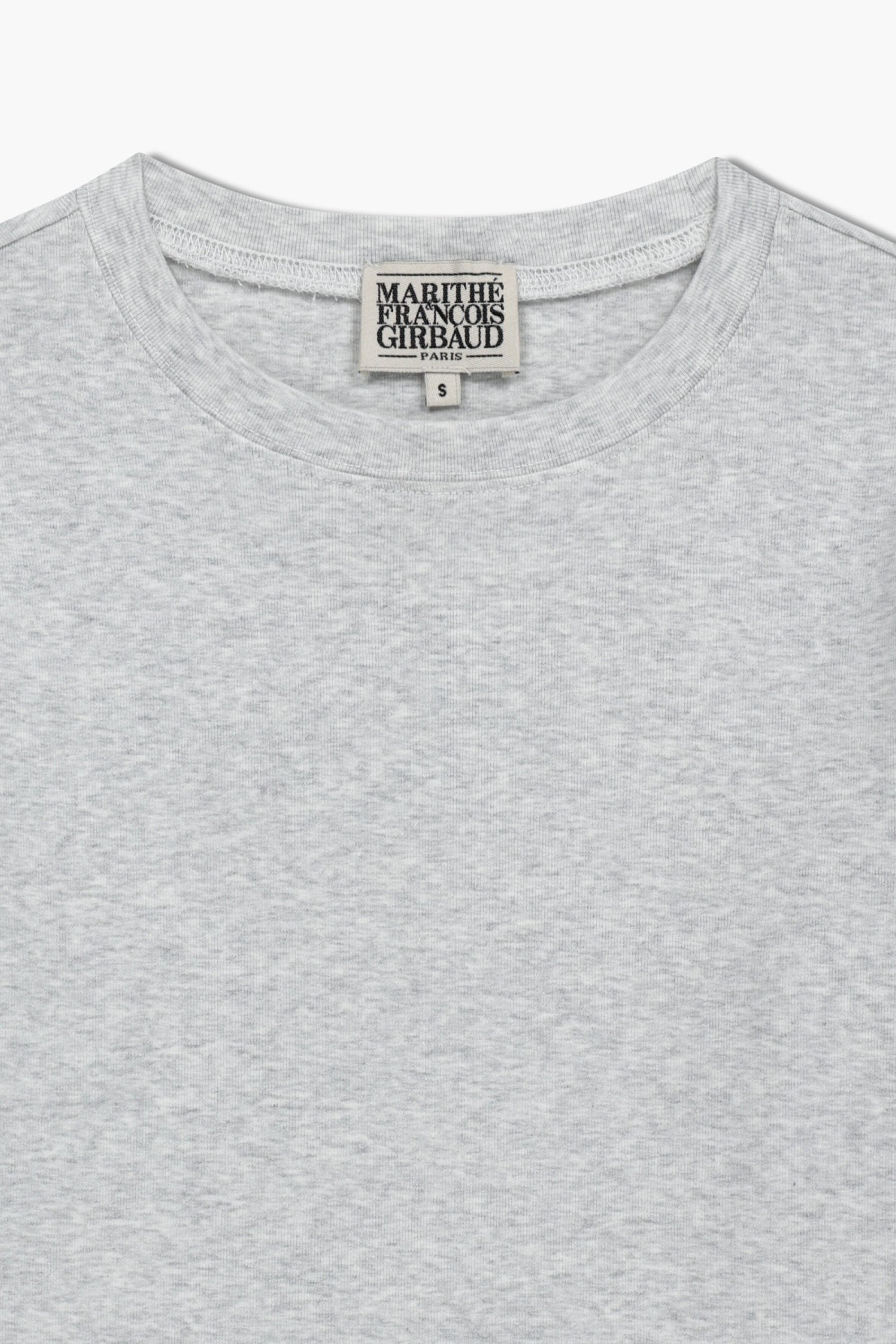 W Basic Long Sleeve Light Heather Gray