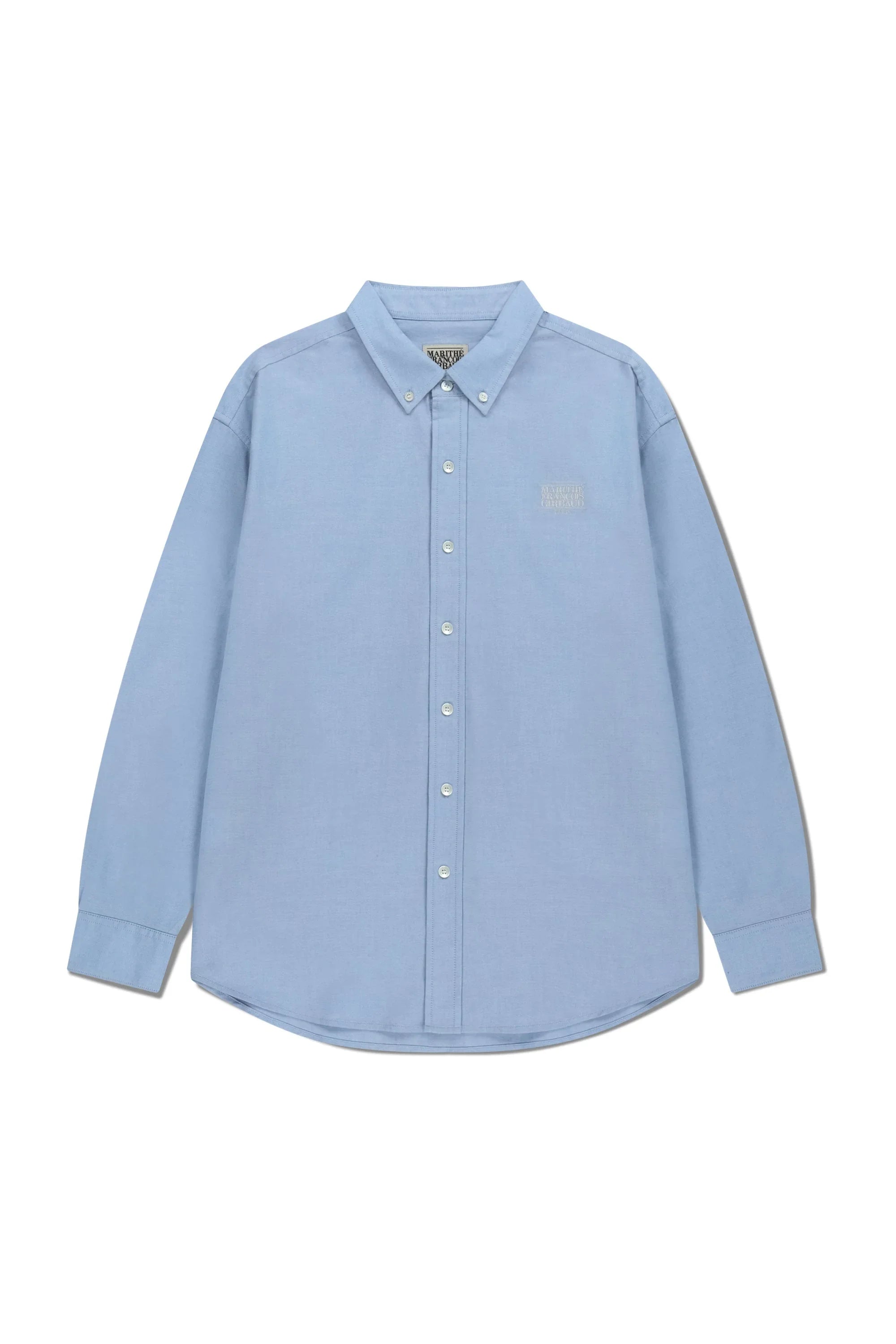 Oversized Oxford Shirt Sky Blue