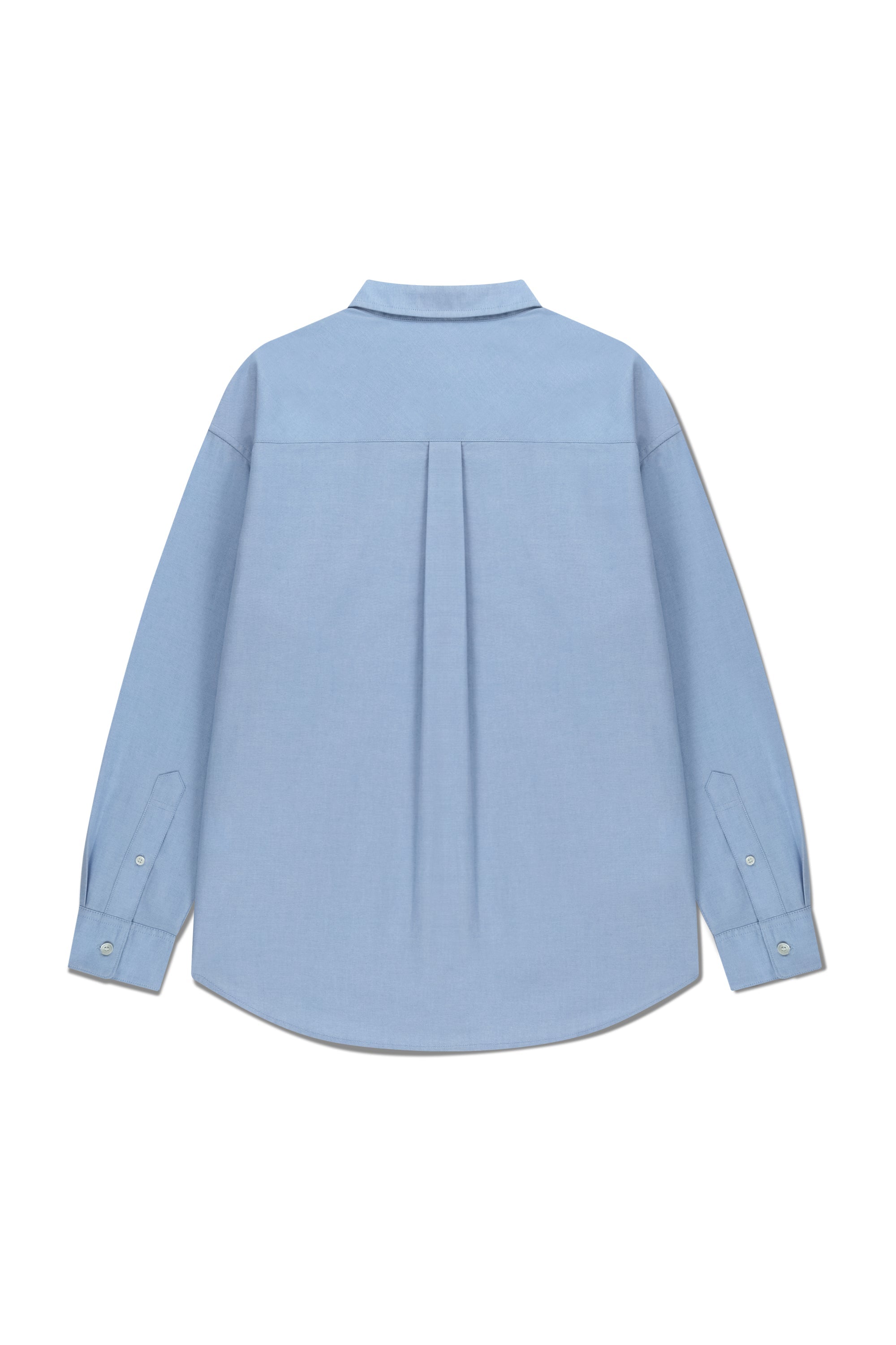 Oversized Oxford Shirt Sky Blue