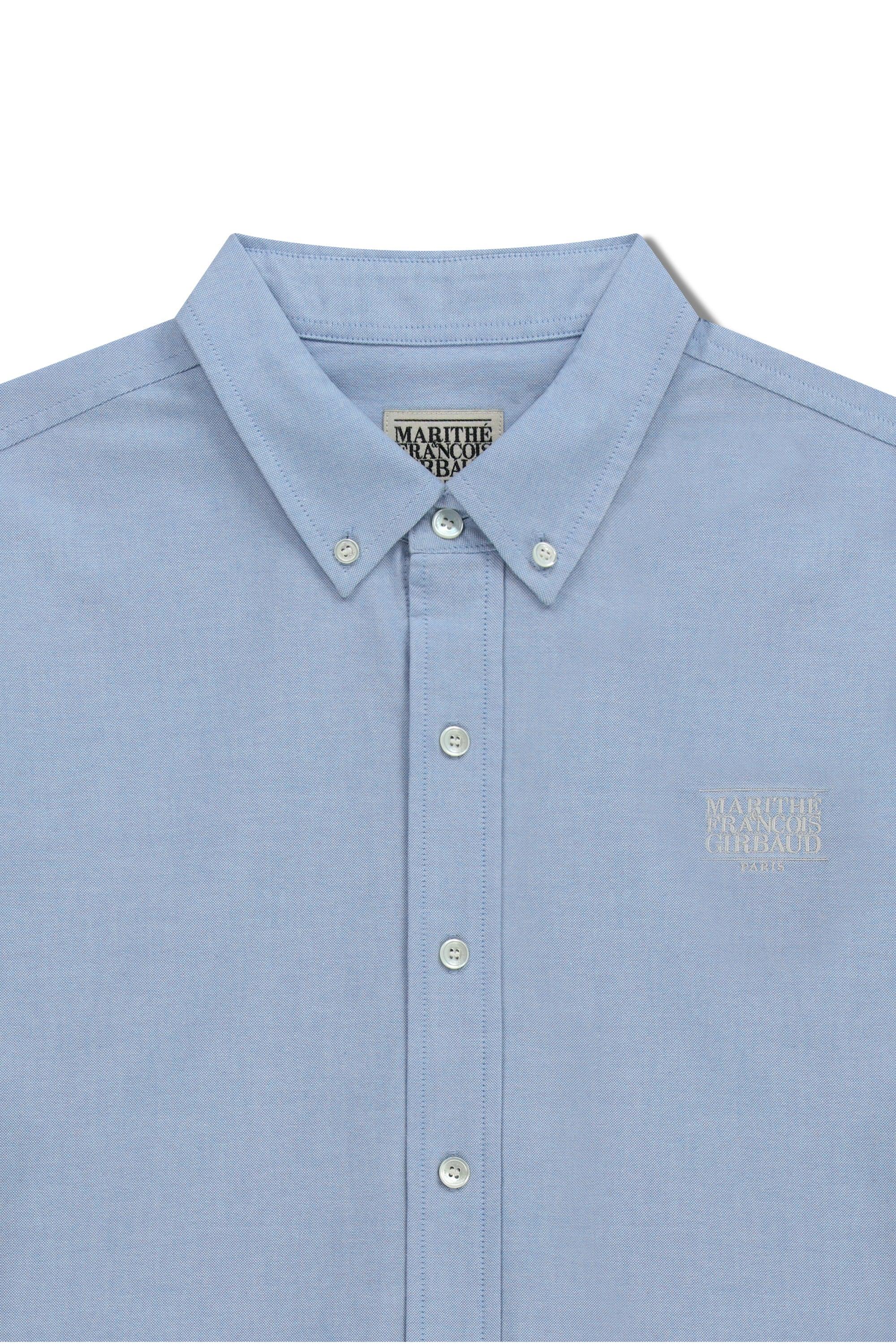 Oversized Oxford Shirt Sky Blue