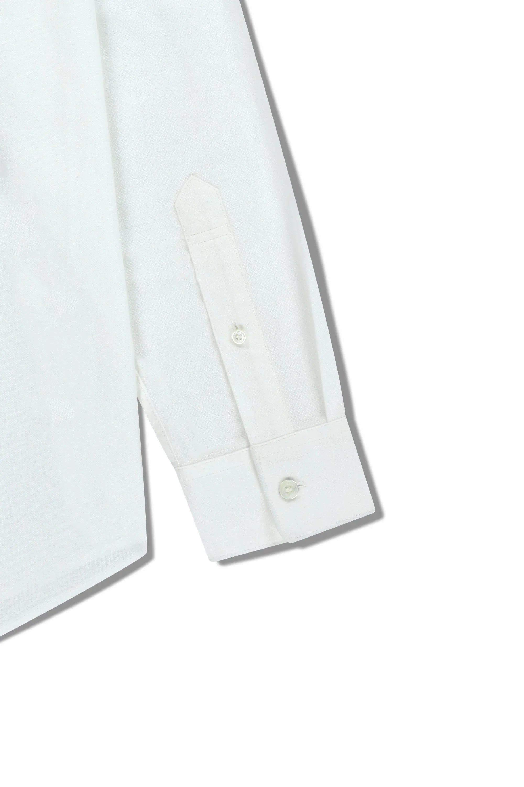 Oversized Oxford Shirt White