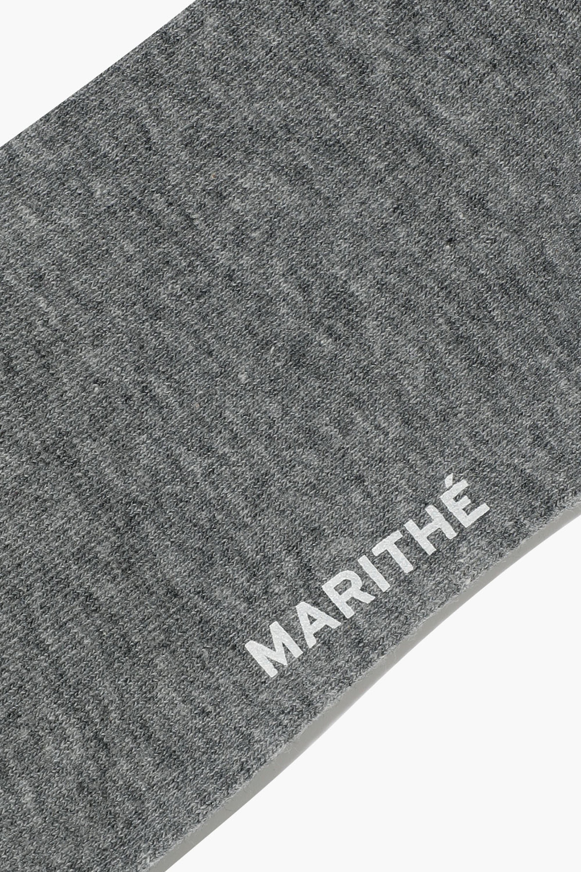 Circle Logo Argyle Socks Heather Gray