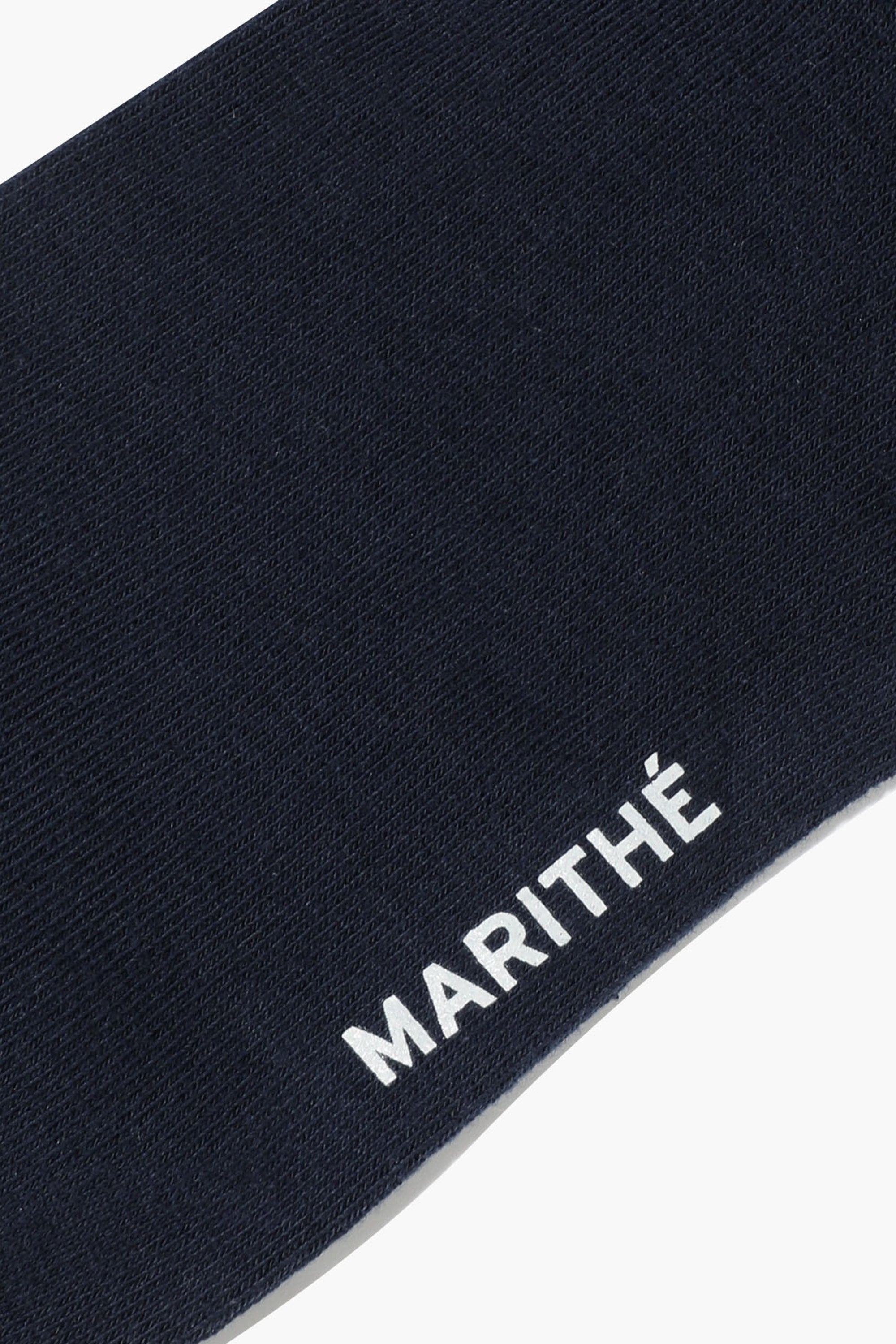 Circle Logo Argyle Socks Navy