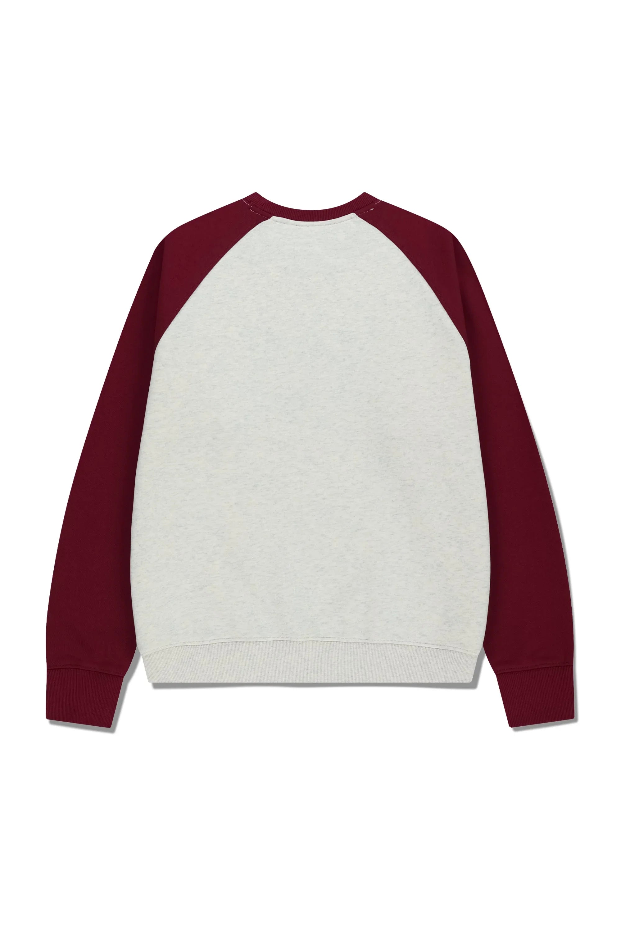 Cl Color Bl Raglan Sweatshirt Burgundy