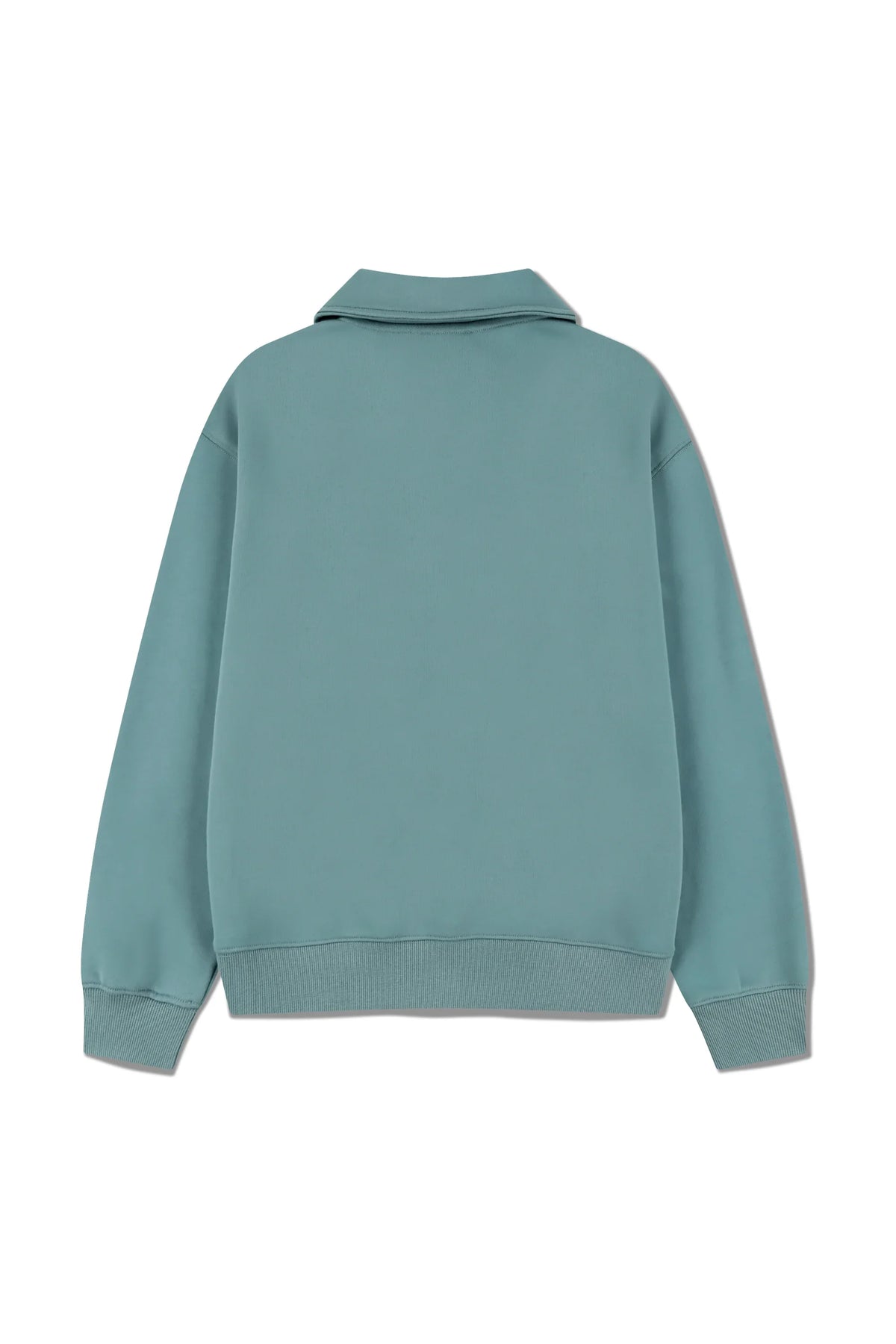 Classic Logo Half Zipup Sweatshirt Mint Gray