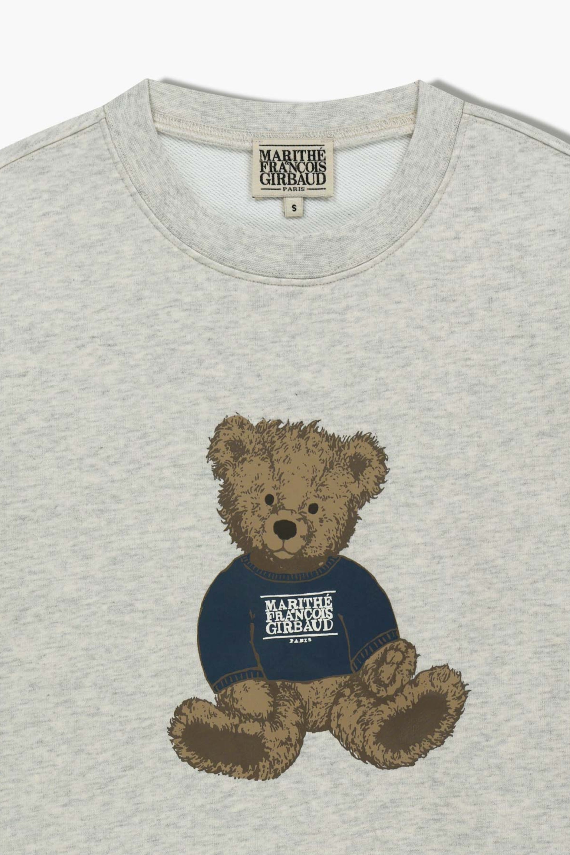 Doodle Bear Sweatshirt Oatmeal