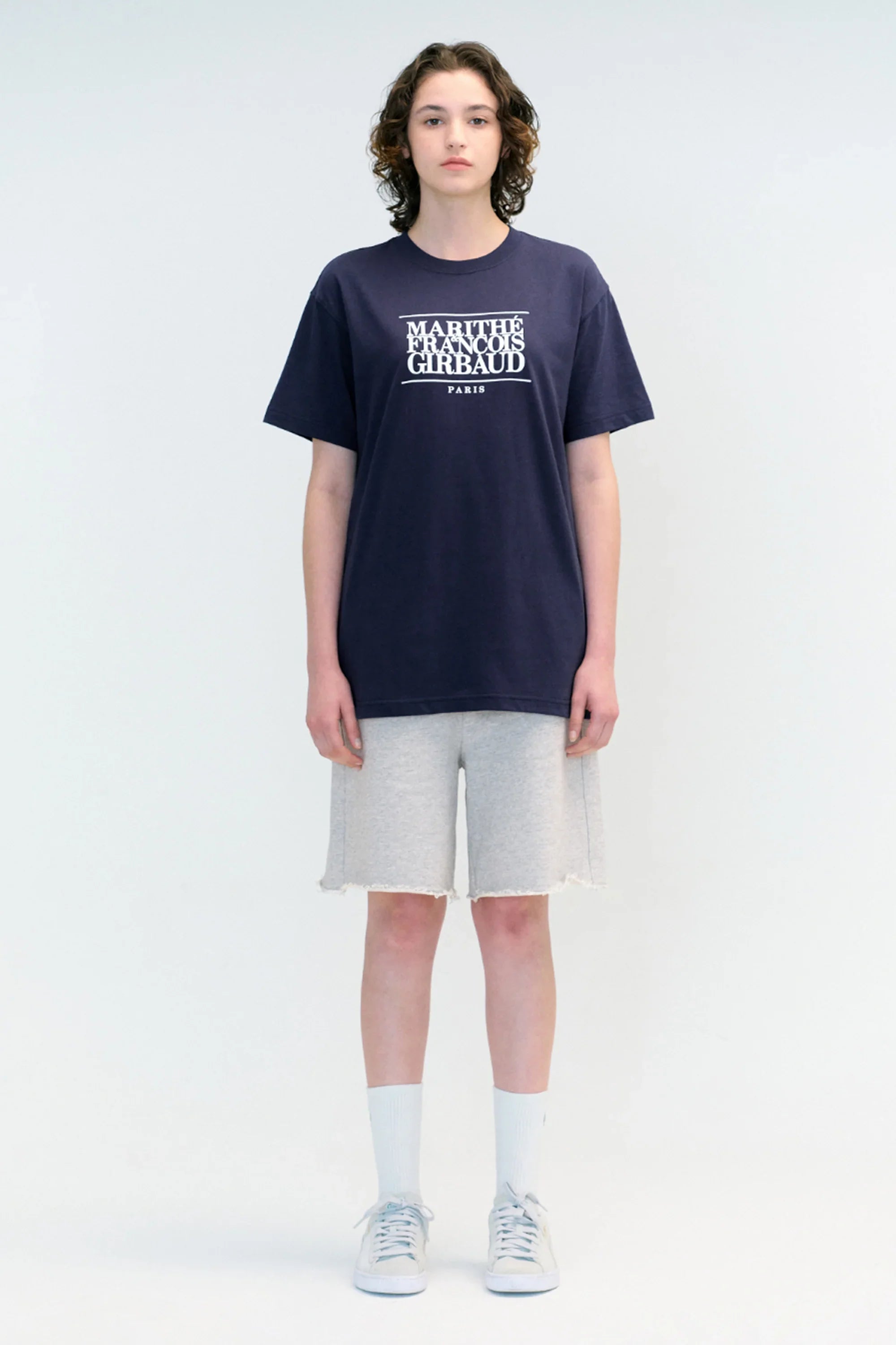 Classic Logo Tee Signature Navy