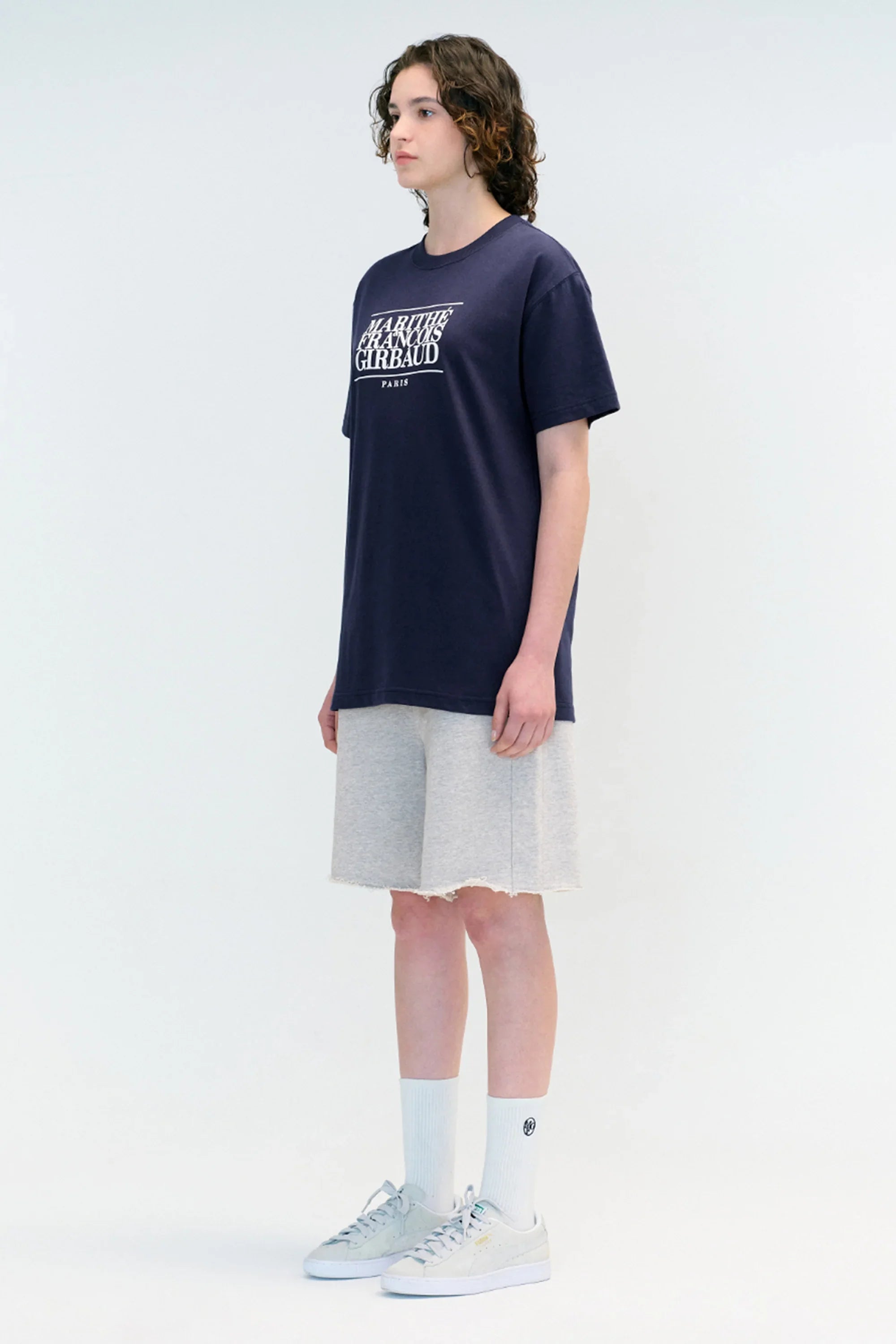 Classic Logo Tee Signature Navy