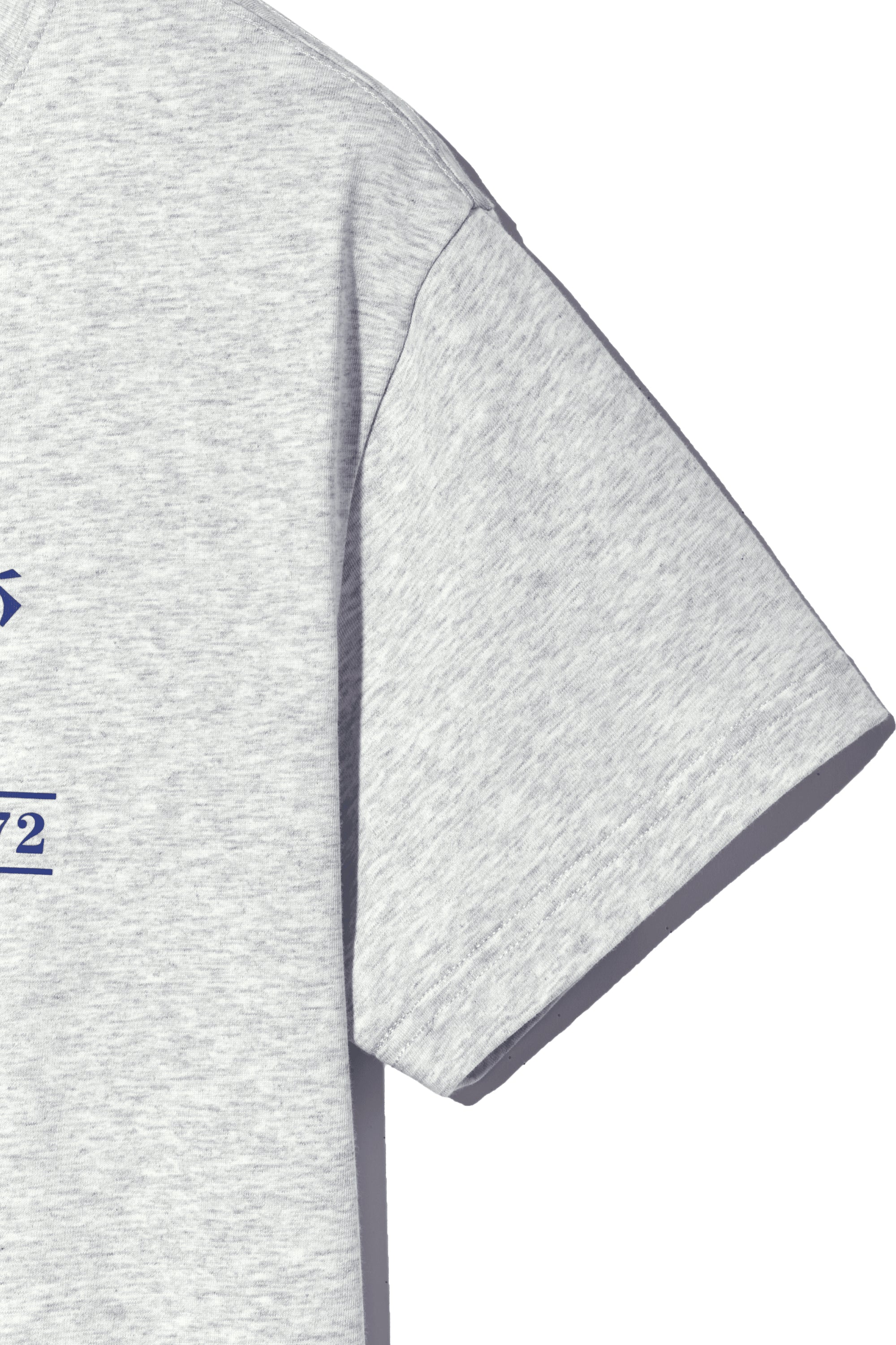 Doodle Bear Image Graphic Tee Light Heather Gray