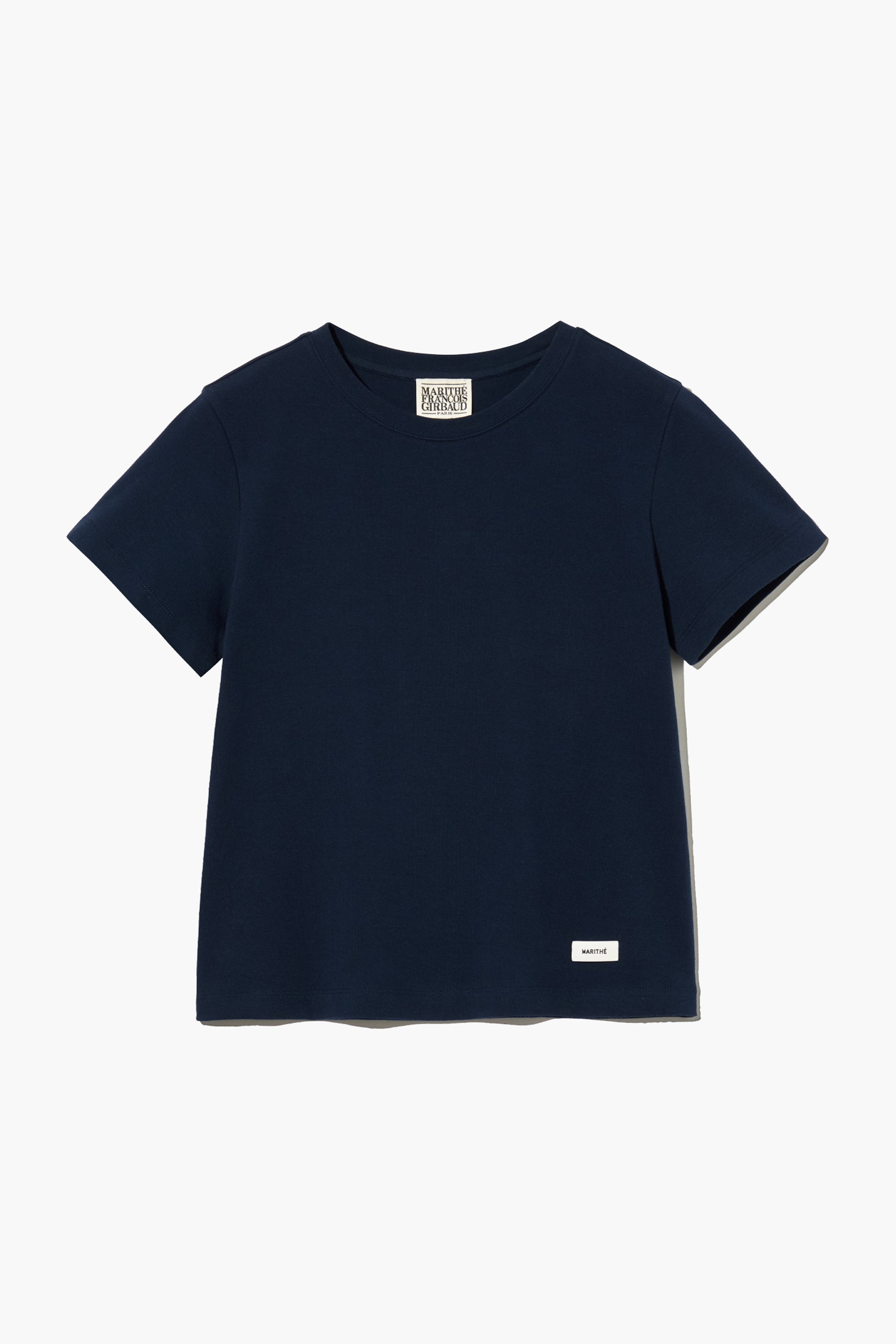 W Basic Tee Navy