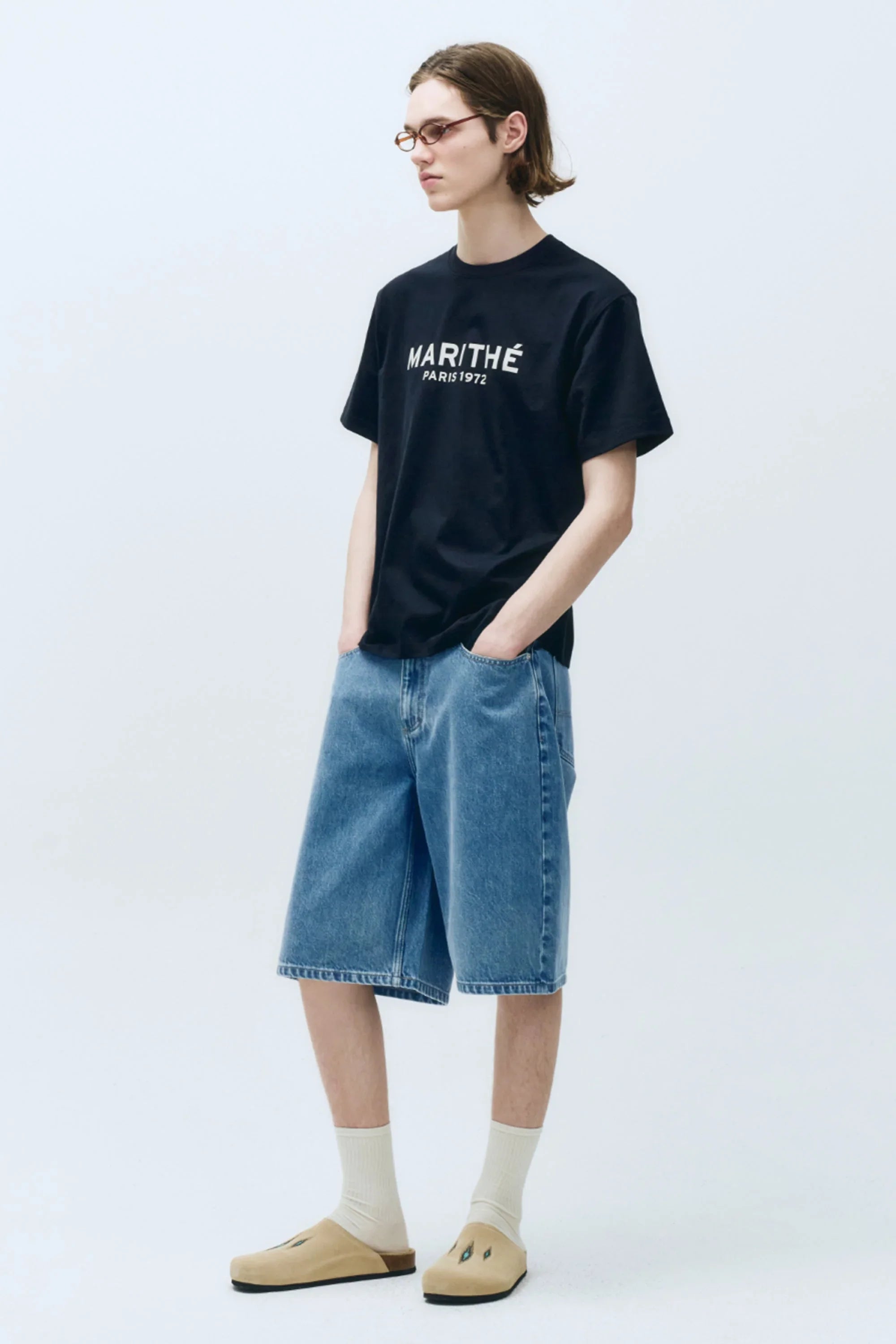 Regular Logo Tee Navy