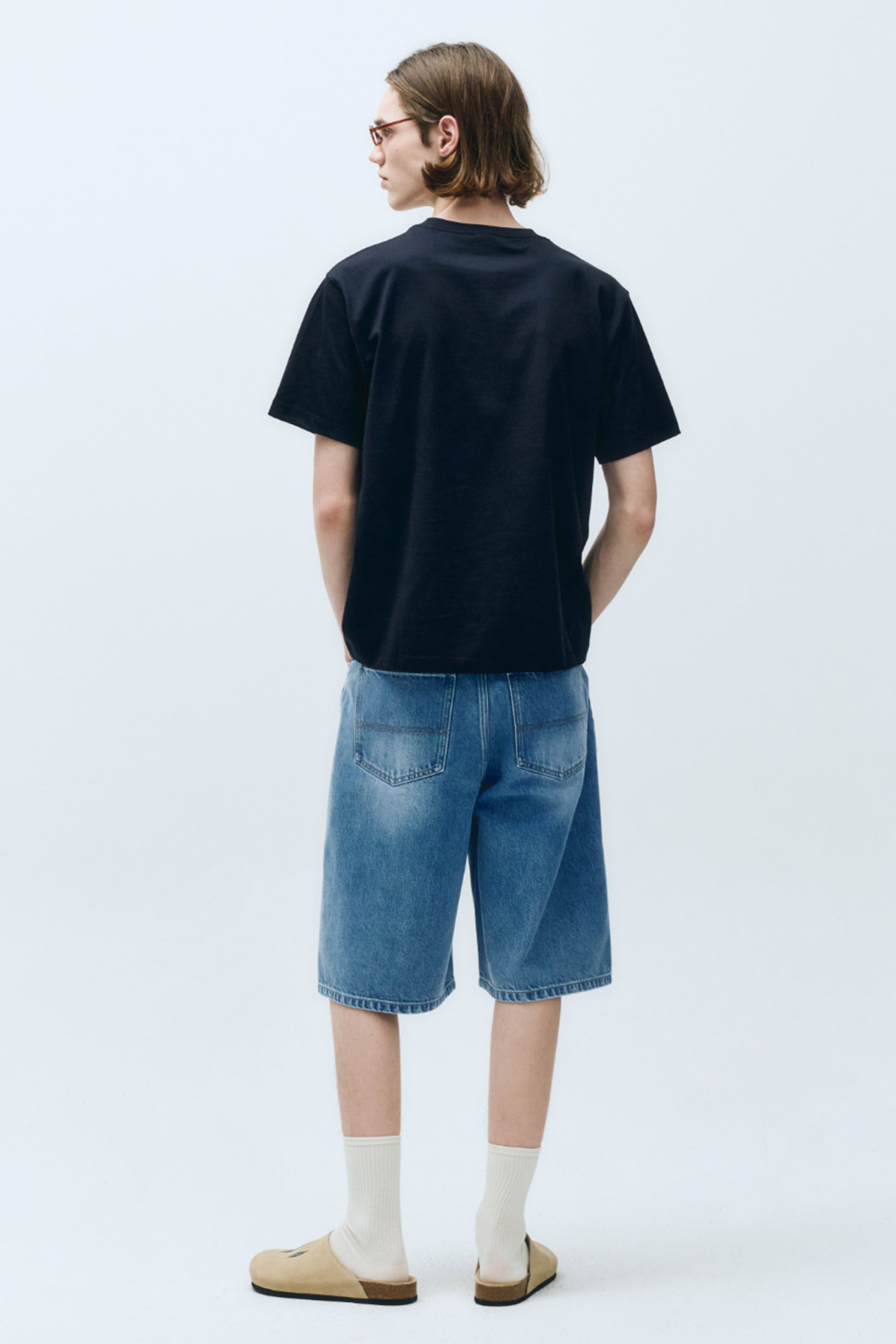 Regular Logo Tee Navy