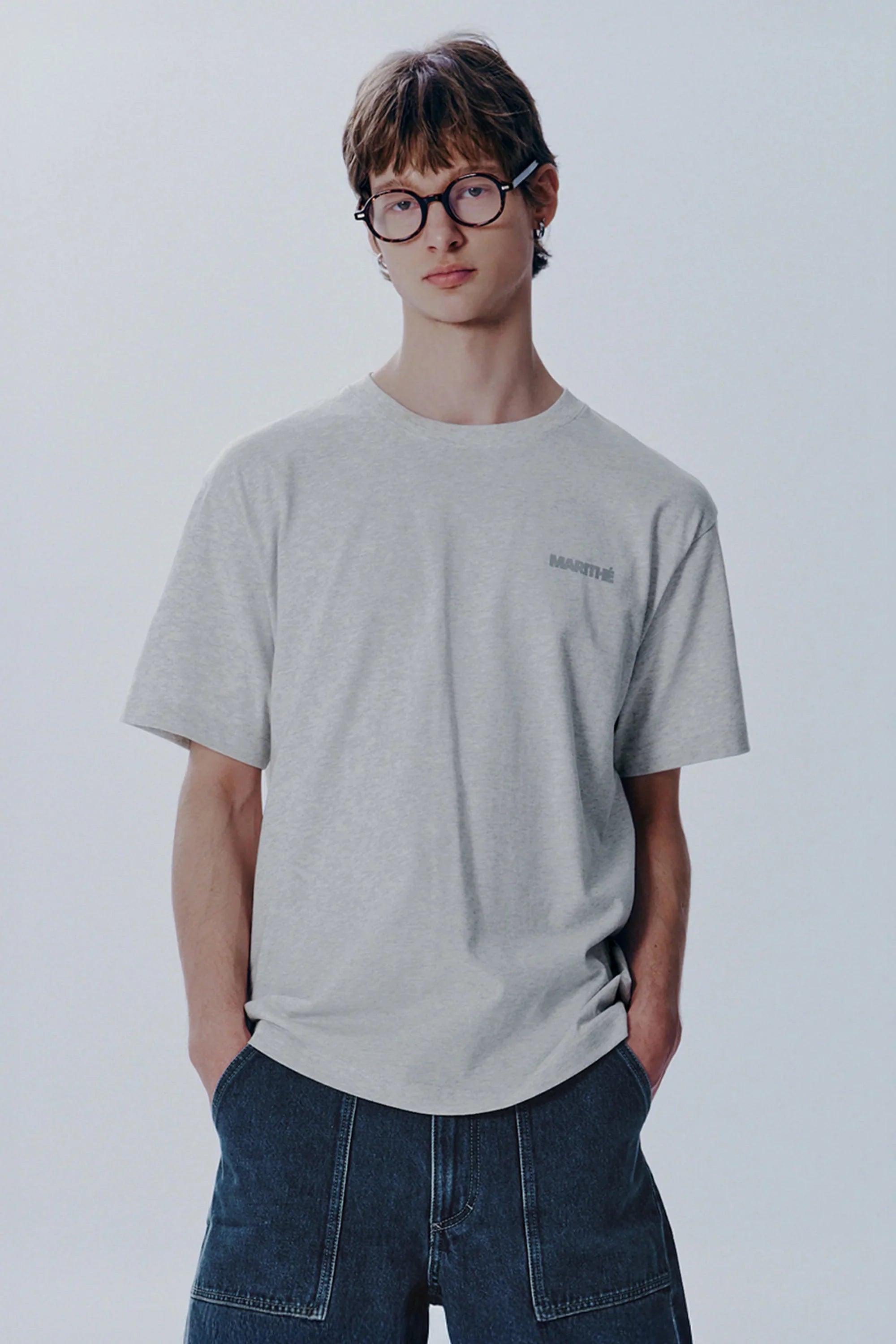 Union Logo Tee Light Heather Gray