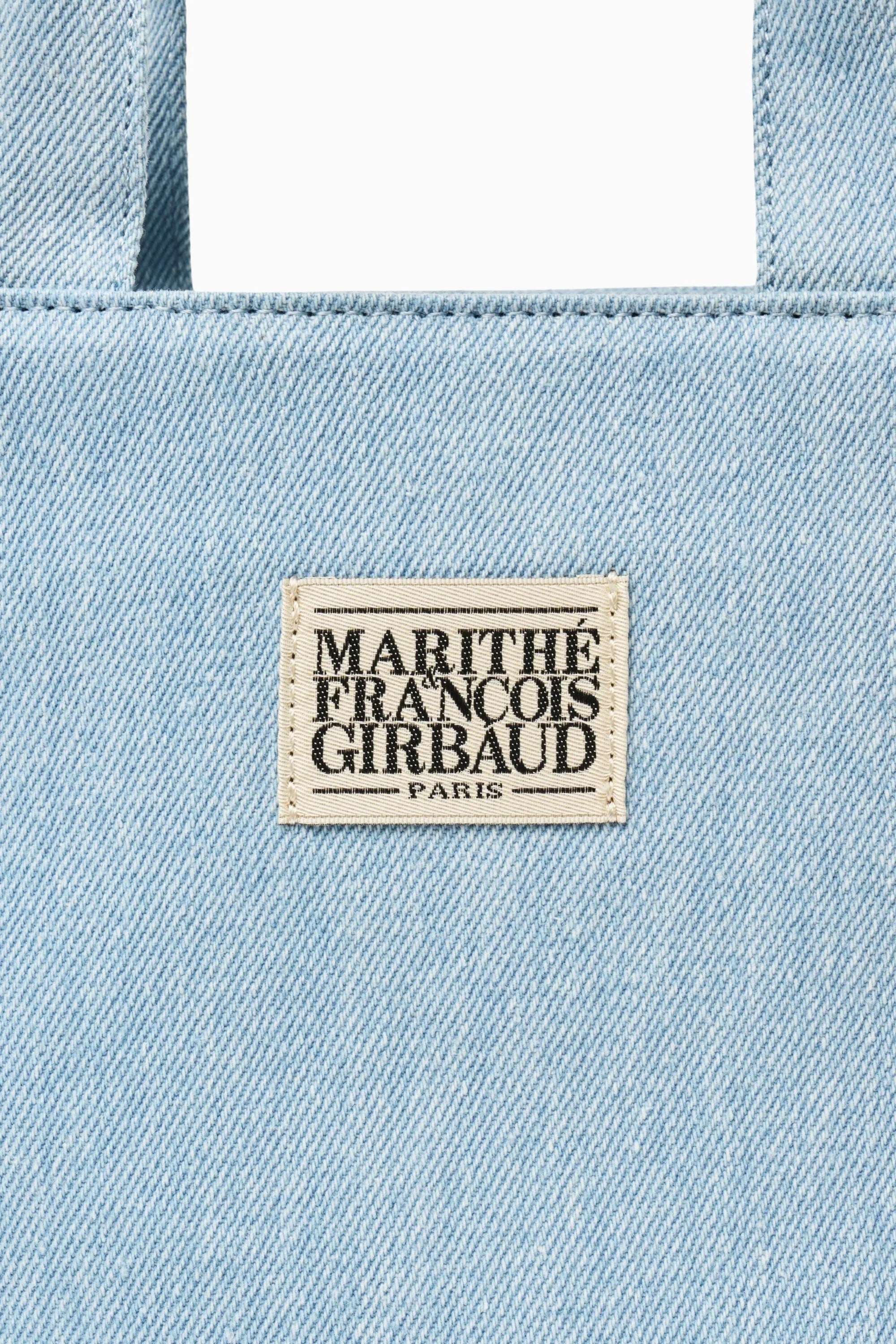 Classic Logo Canvas Tote Bag Light Blue