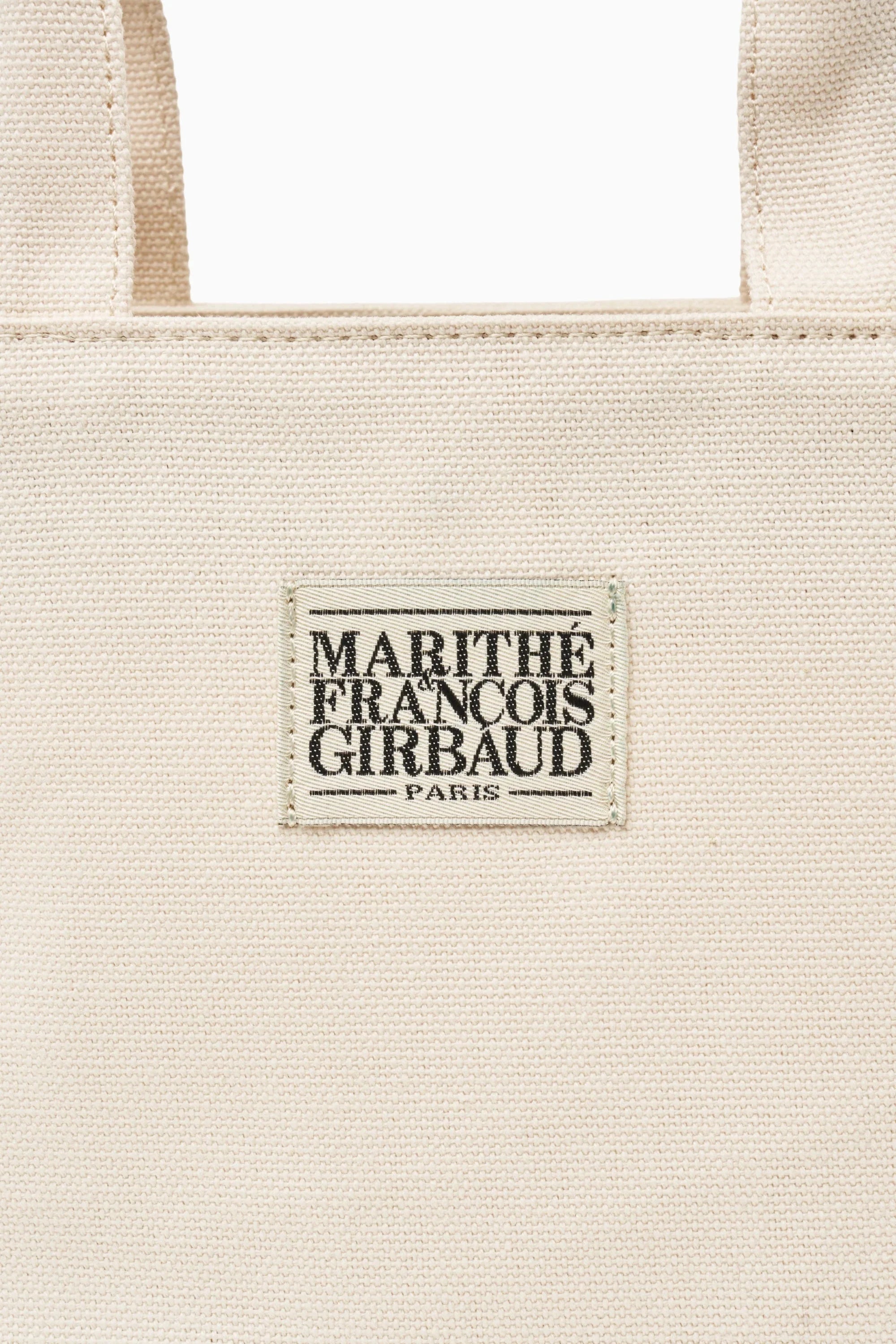 Classic Logo Canvas Tote Bag Natural
