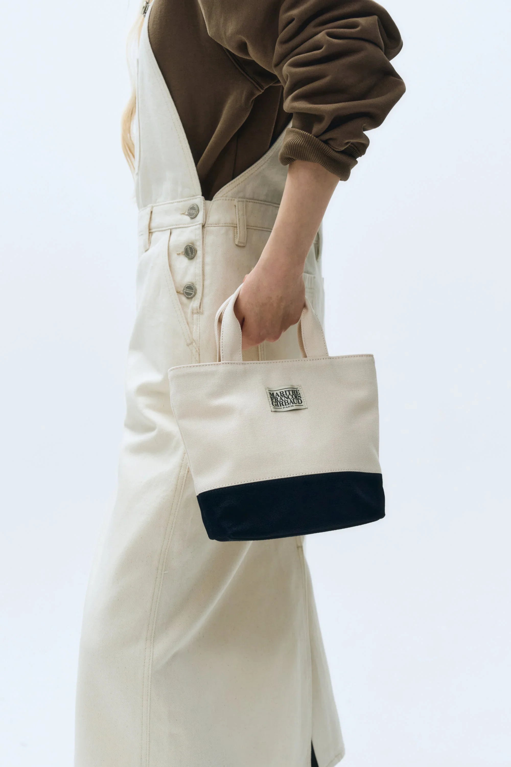 Classic Logo Canvas Tote Bag Natural