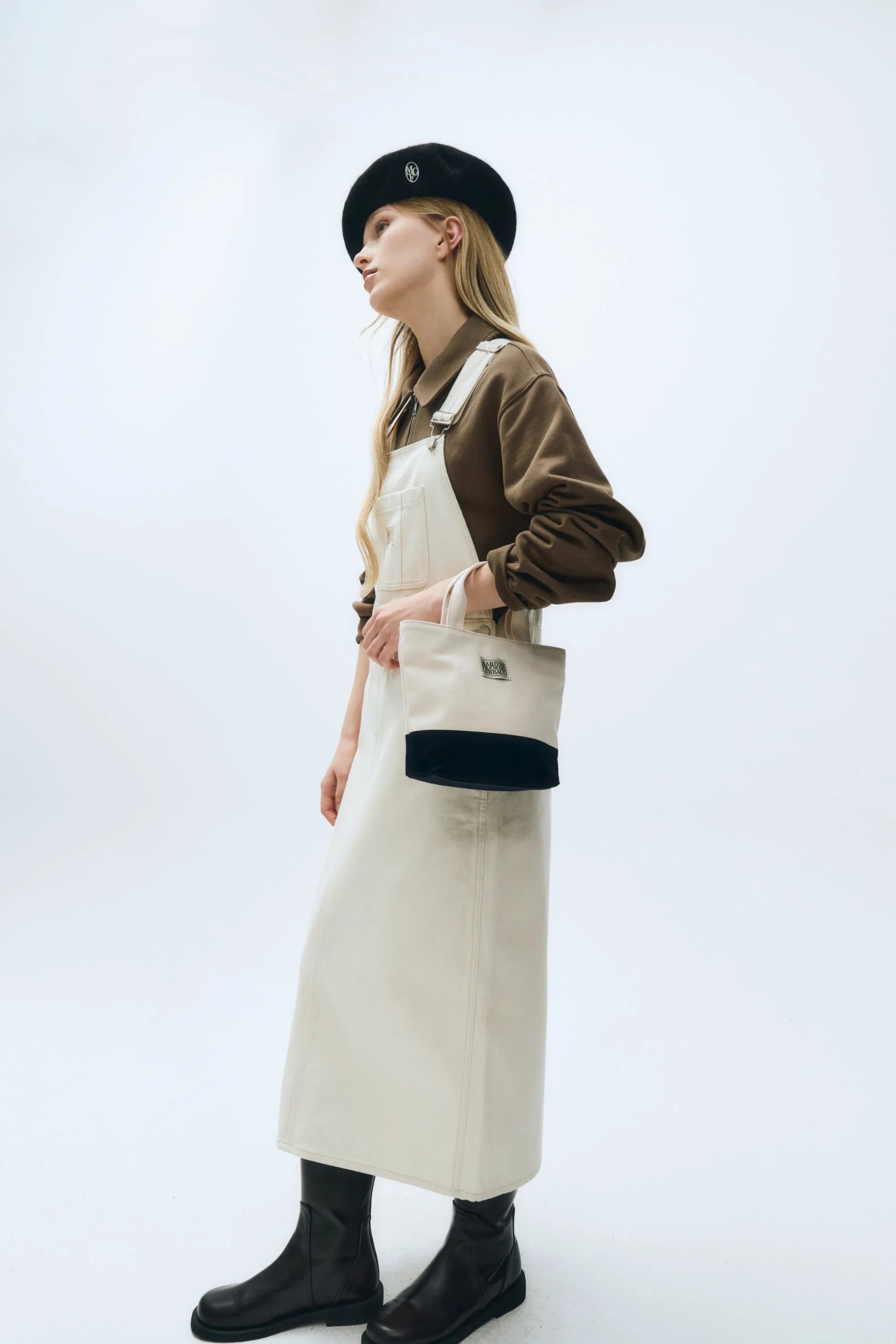 Classic Logo Canvas Tote Bag Natural