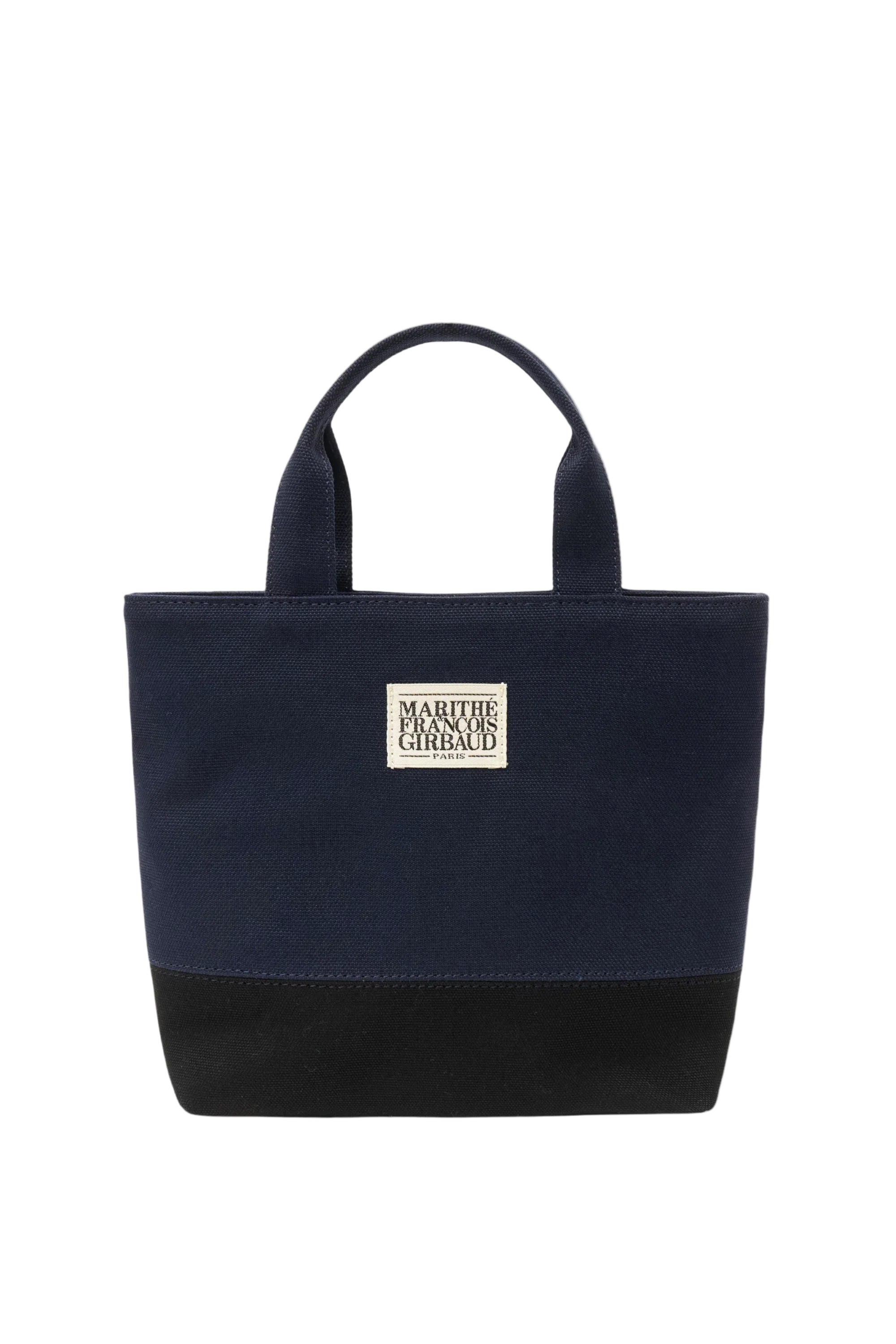 Classic Logo Canvas Tote Bag Navy