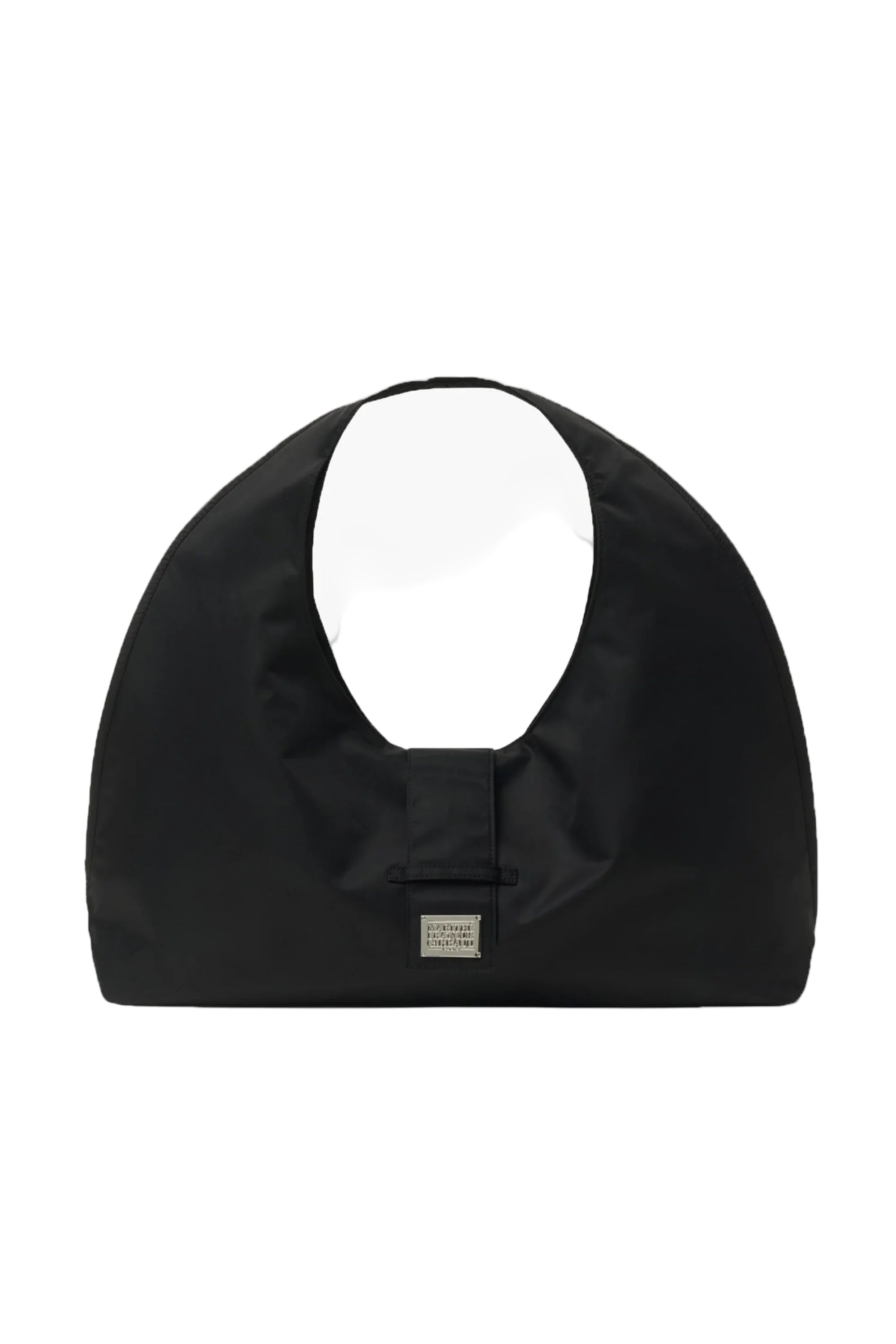 Classic Logo Big Shoulder Bag Black