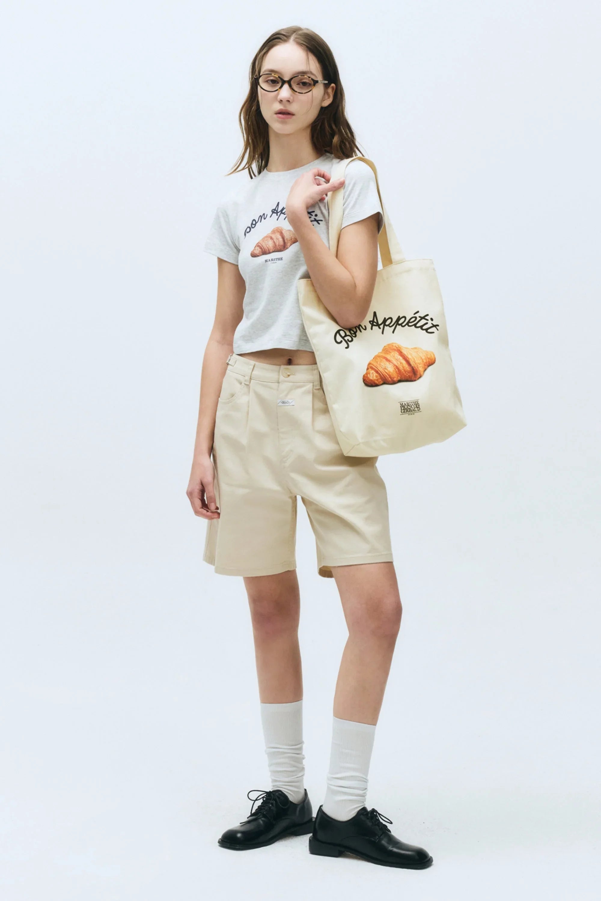 Bread Graphic Eco Bag Natural