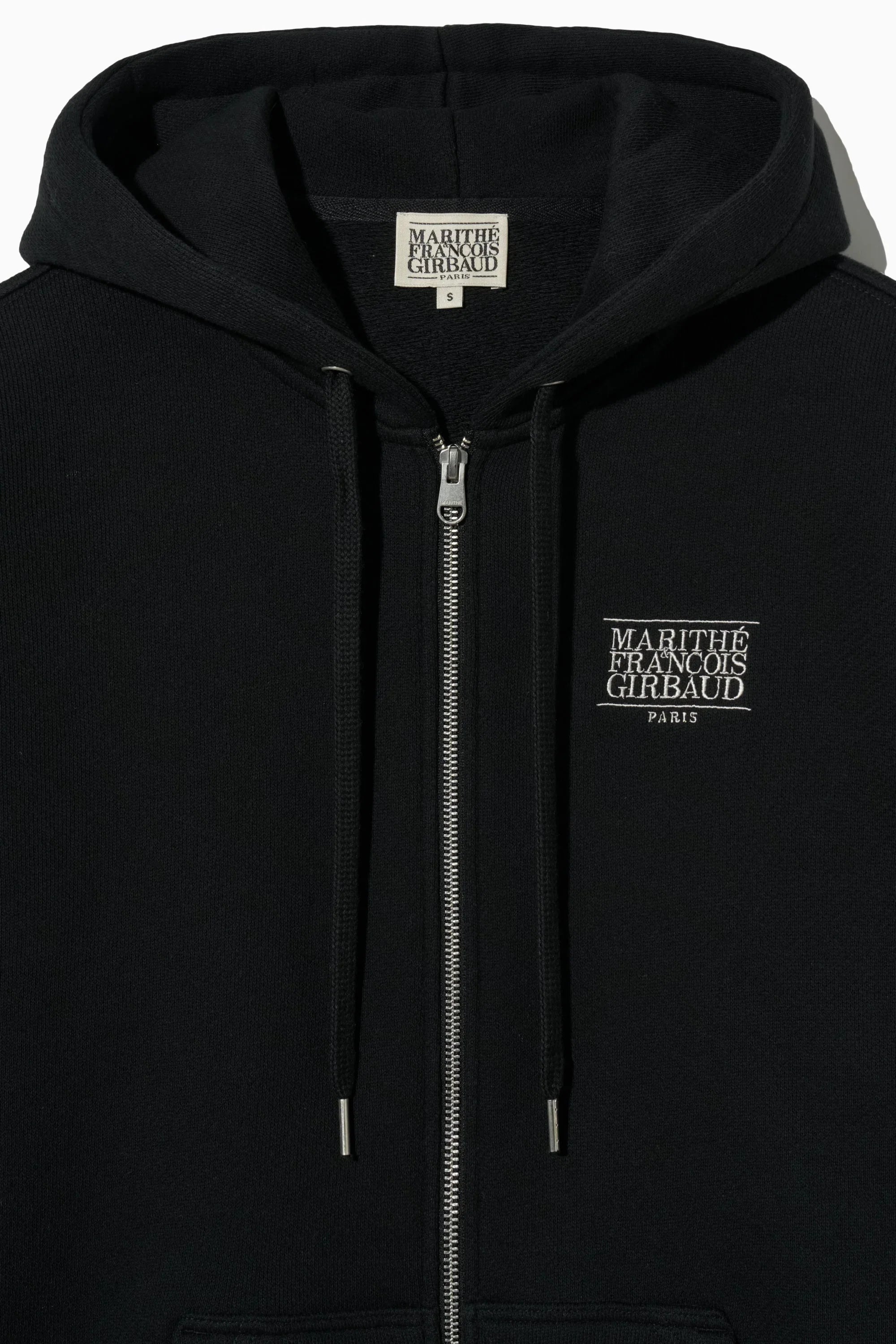 Classic Logo Mlng Hoodie Zipup Black