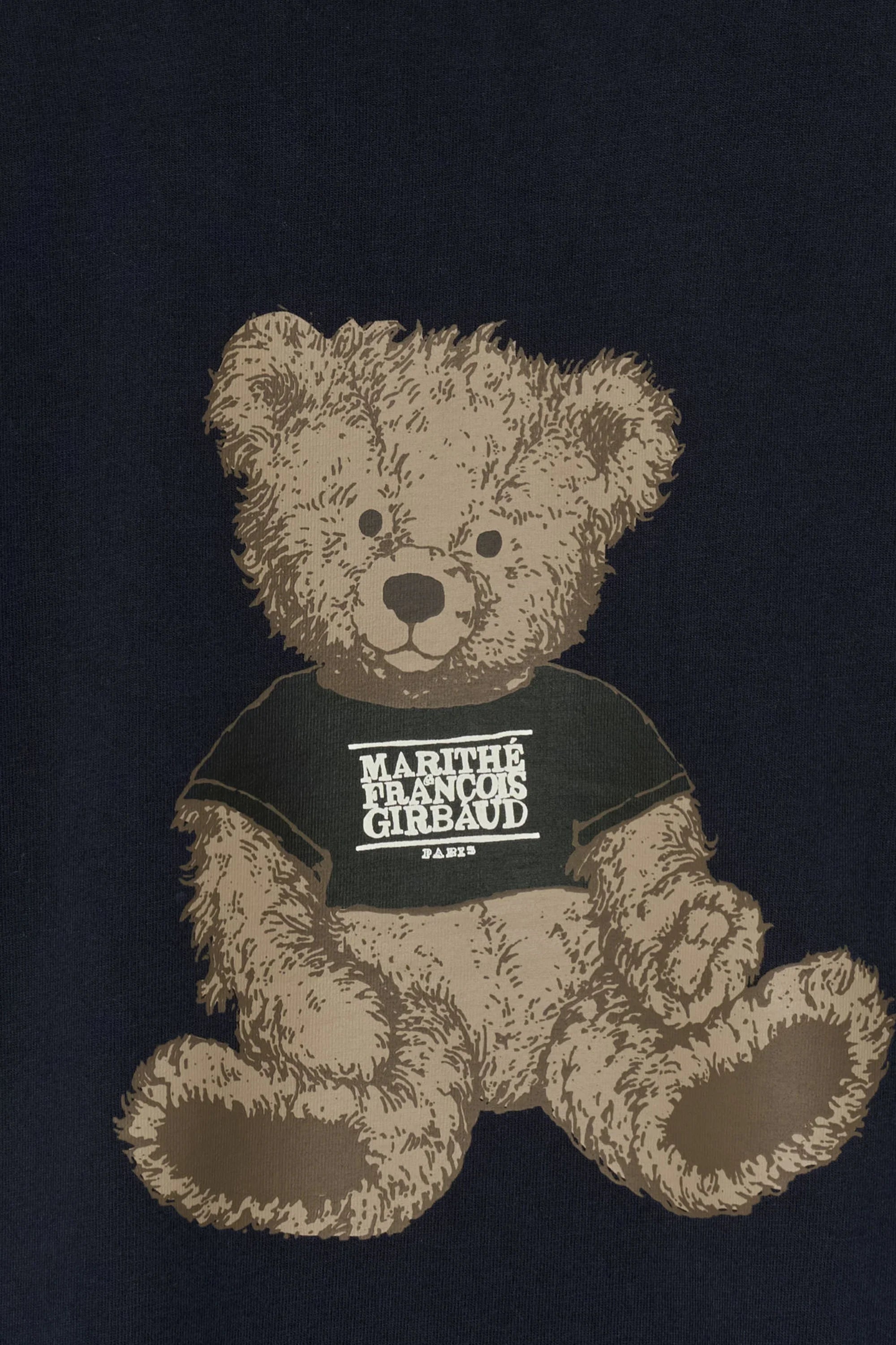 Doodle Bear Long Sleeve Navy