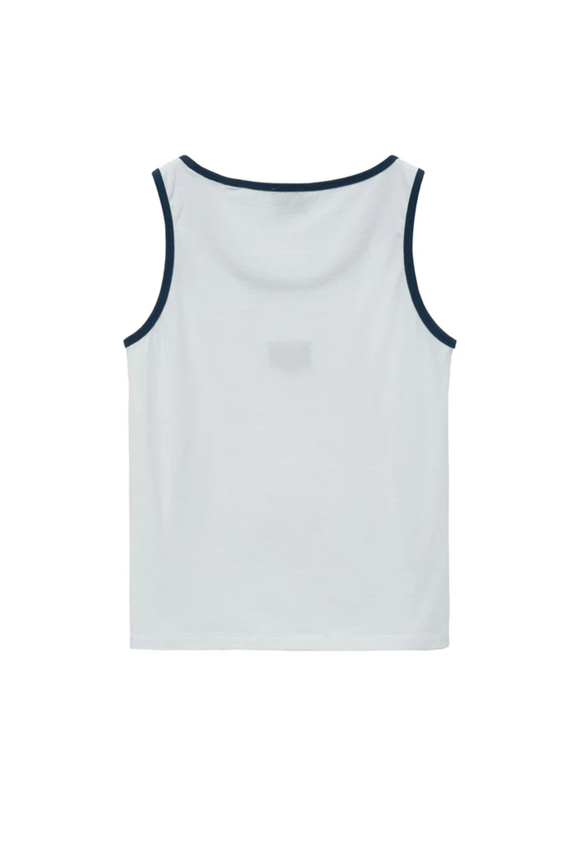 W Classic Logo Sleeveless White