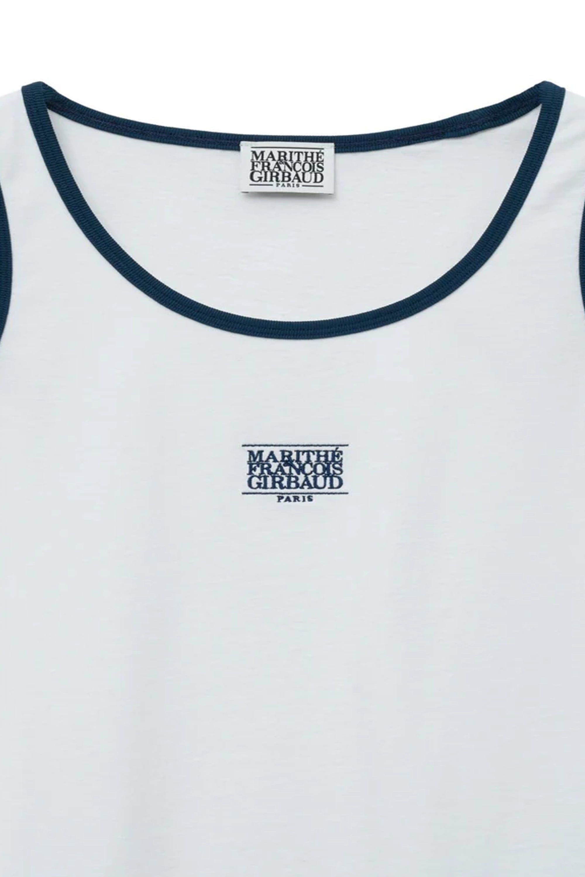 W Classic Logo Sleeveless White