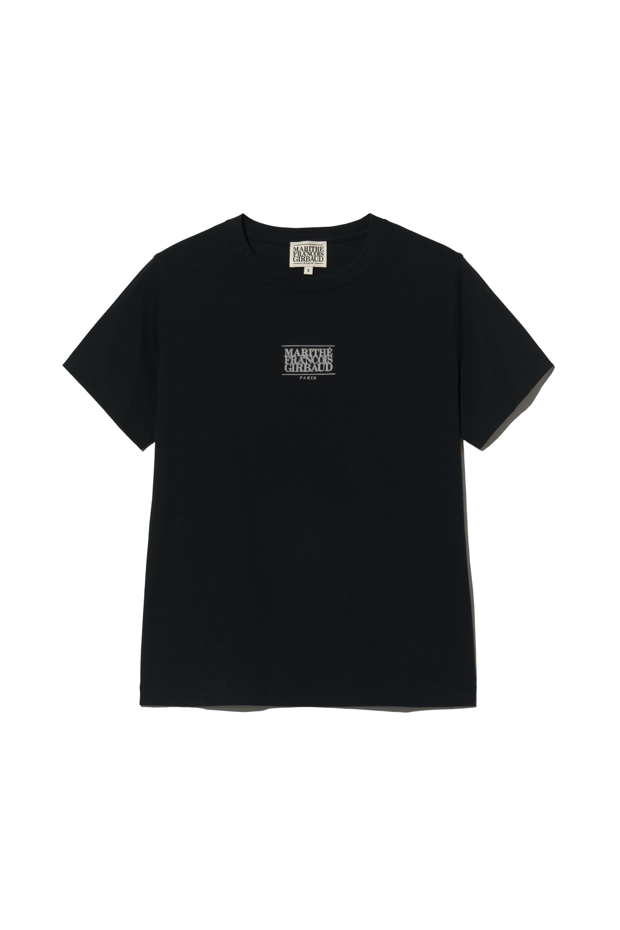 W Small Classic Logo Tee Black