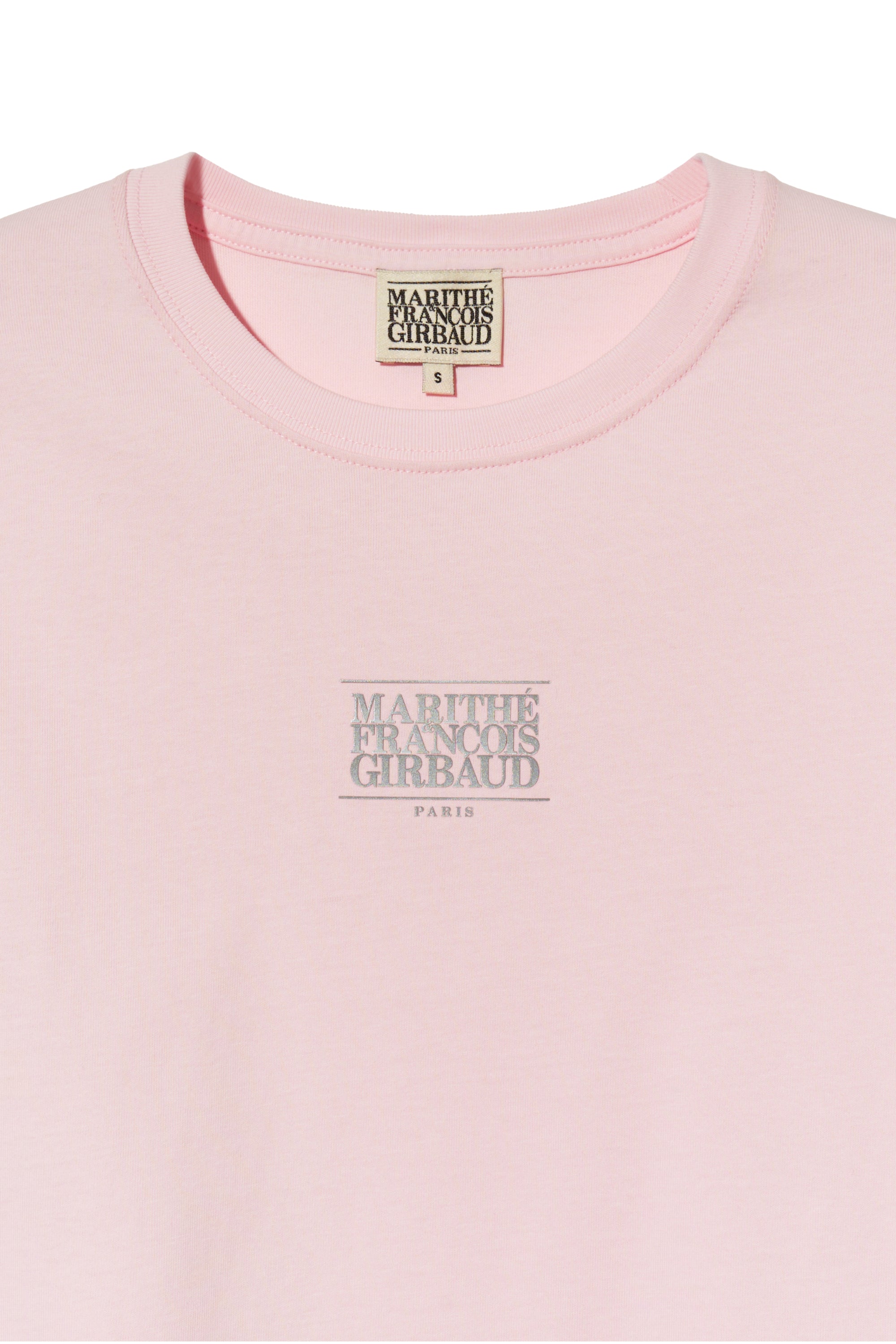 W Small Classic Logo Tee Light Pink