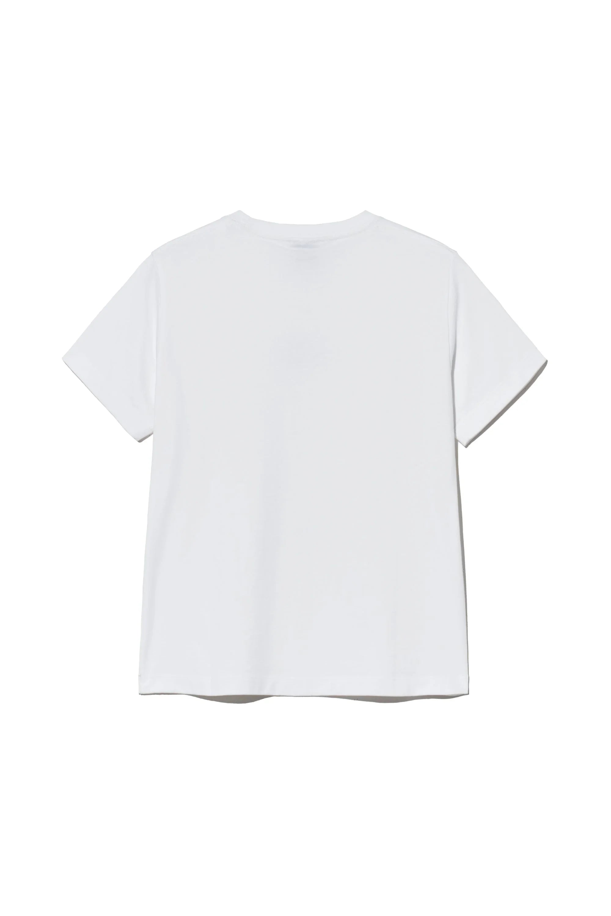 W Small Classic Logo Tee White