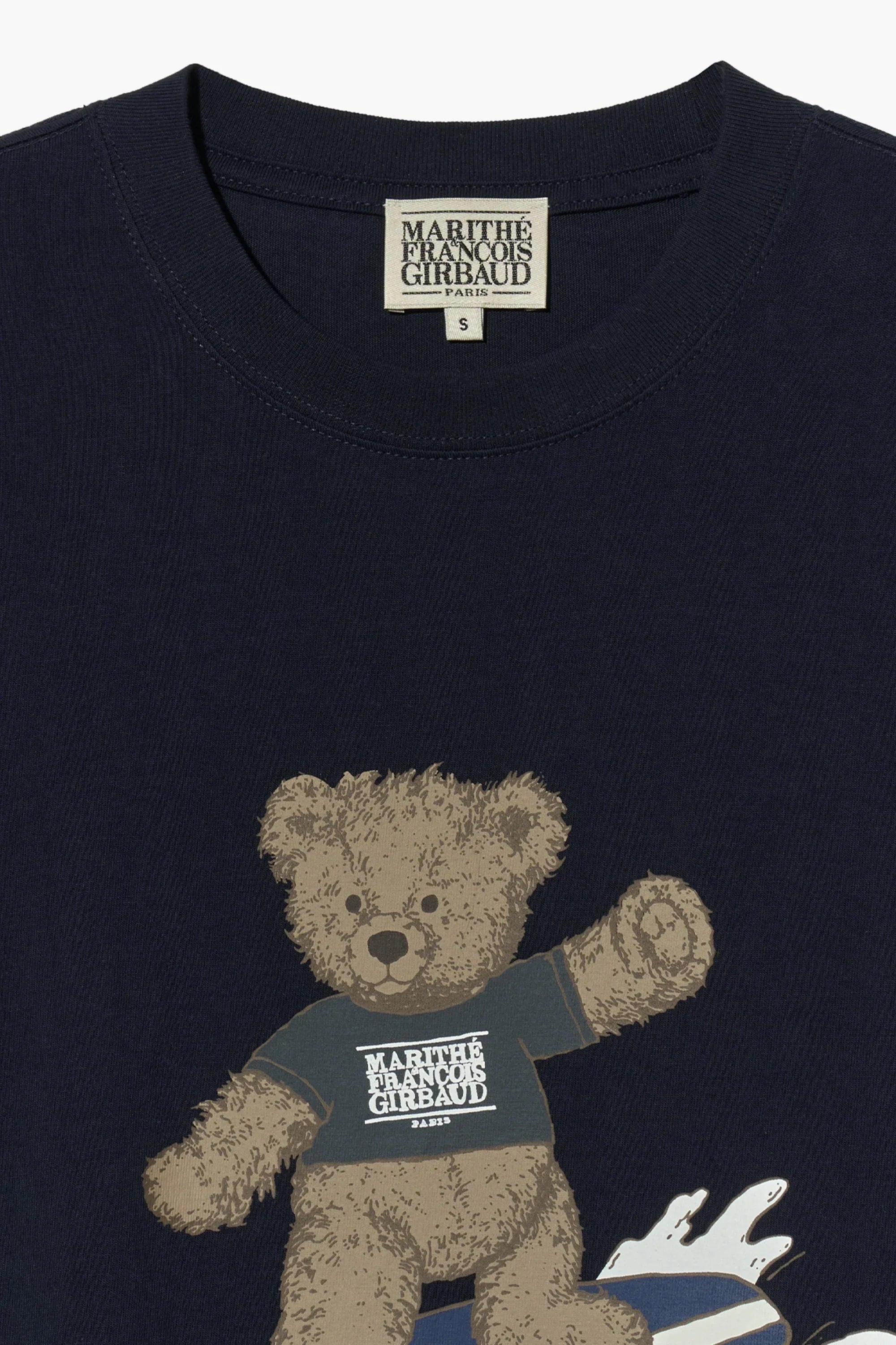 Doodle Bear Tee Navy