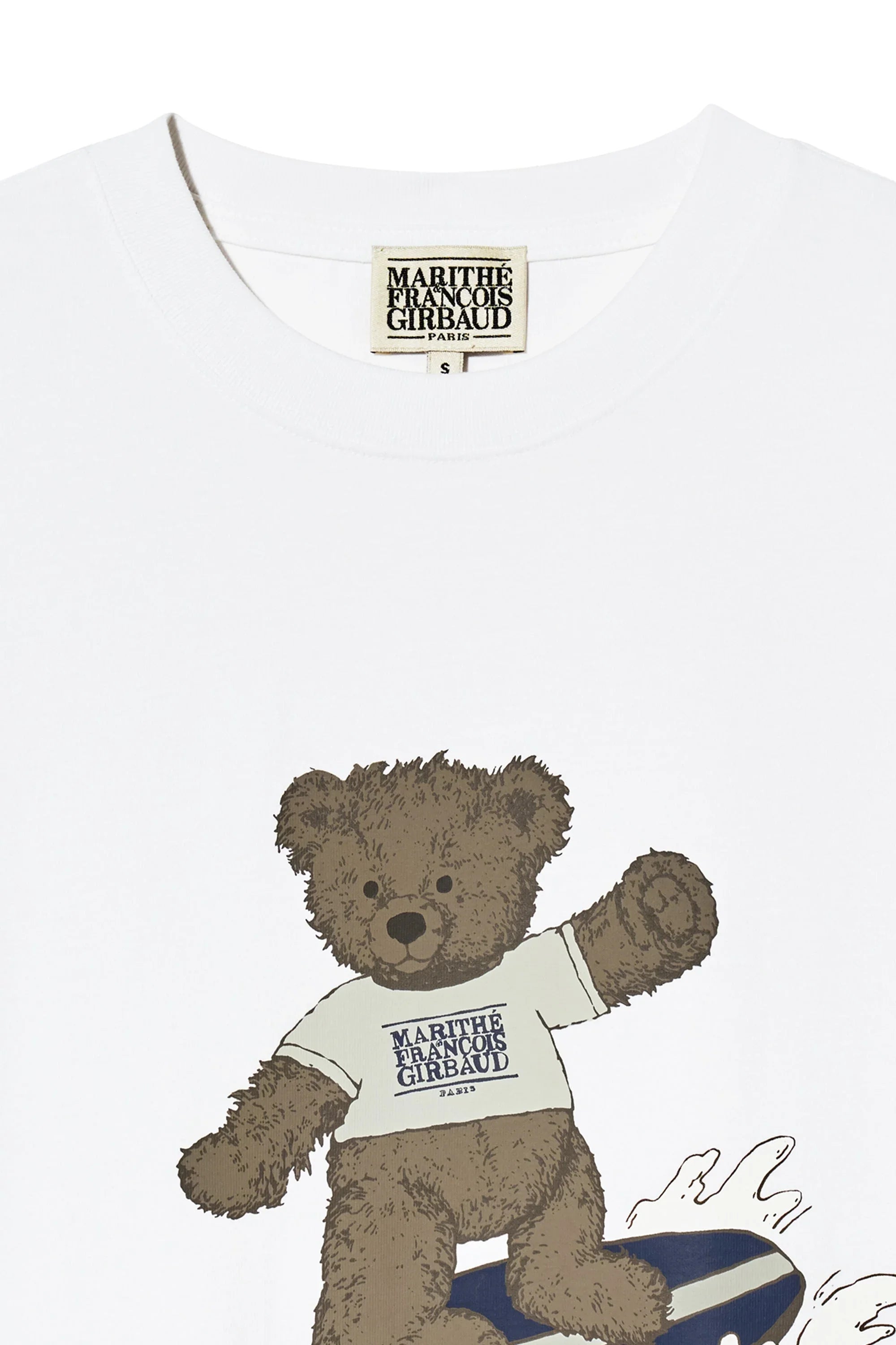Doodle Bear Tee White