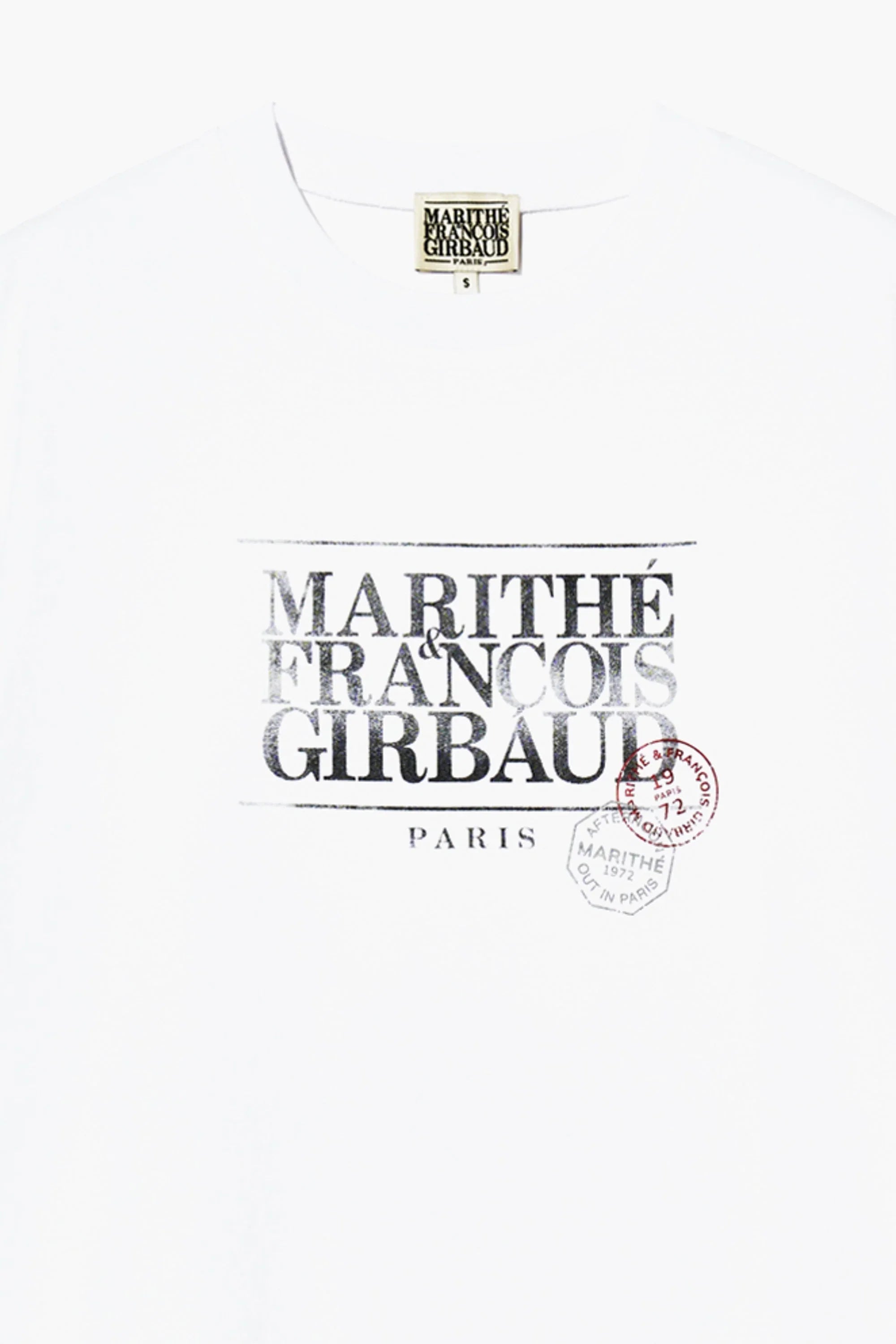 Classic Logo Stamp Tee White