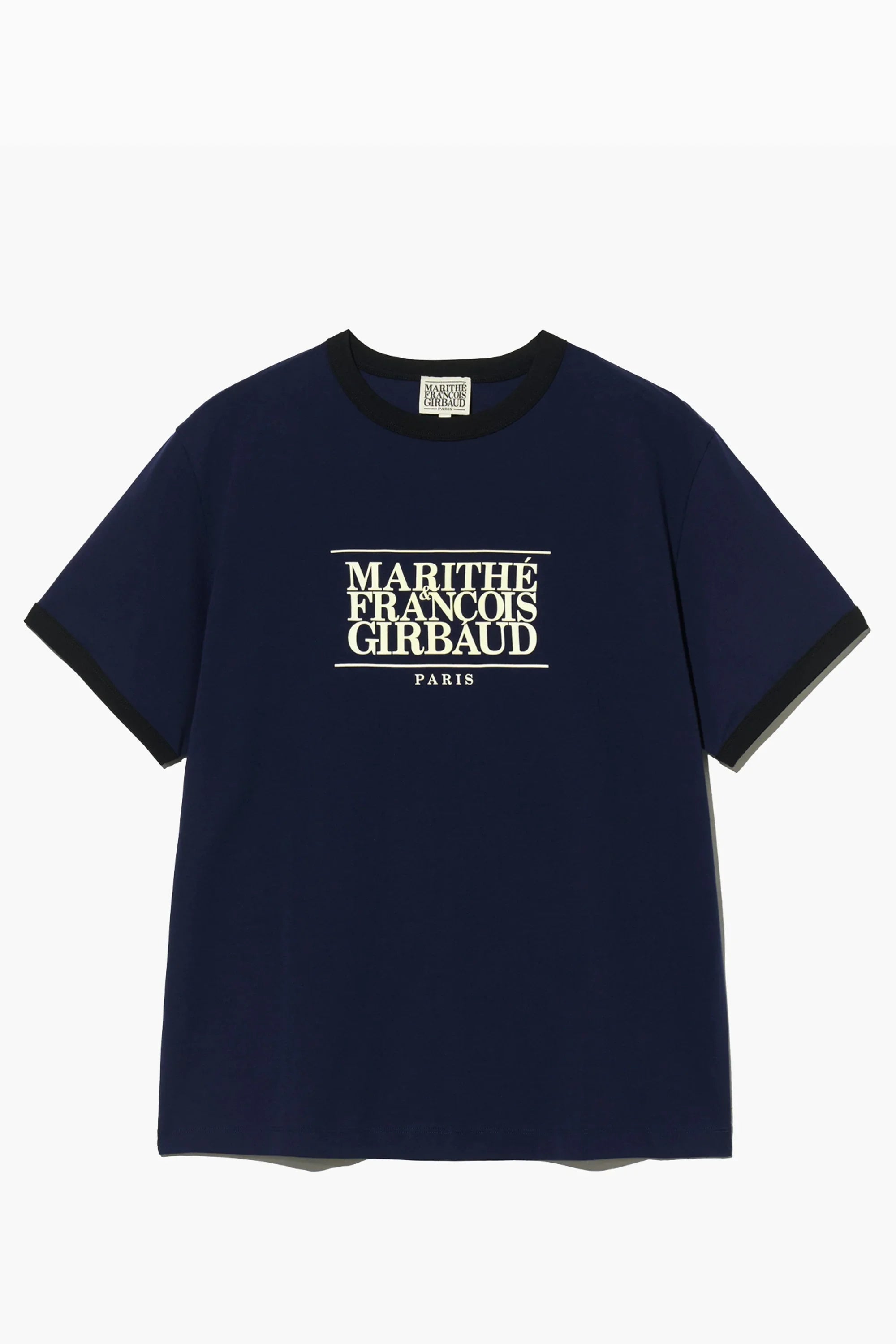 Classic Logo Color Point Tee Navy