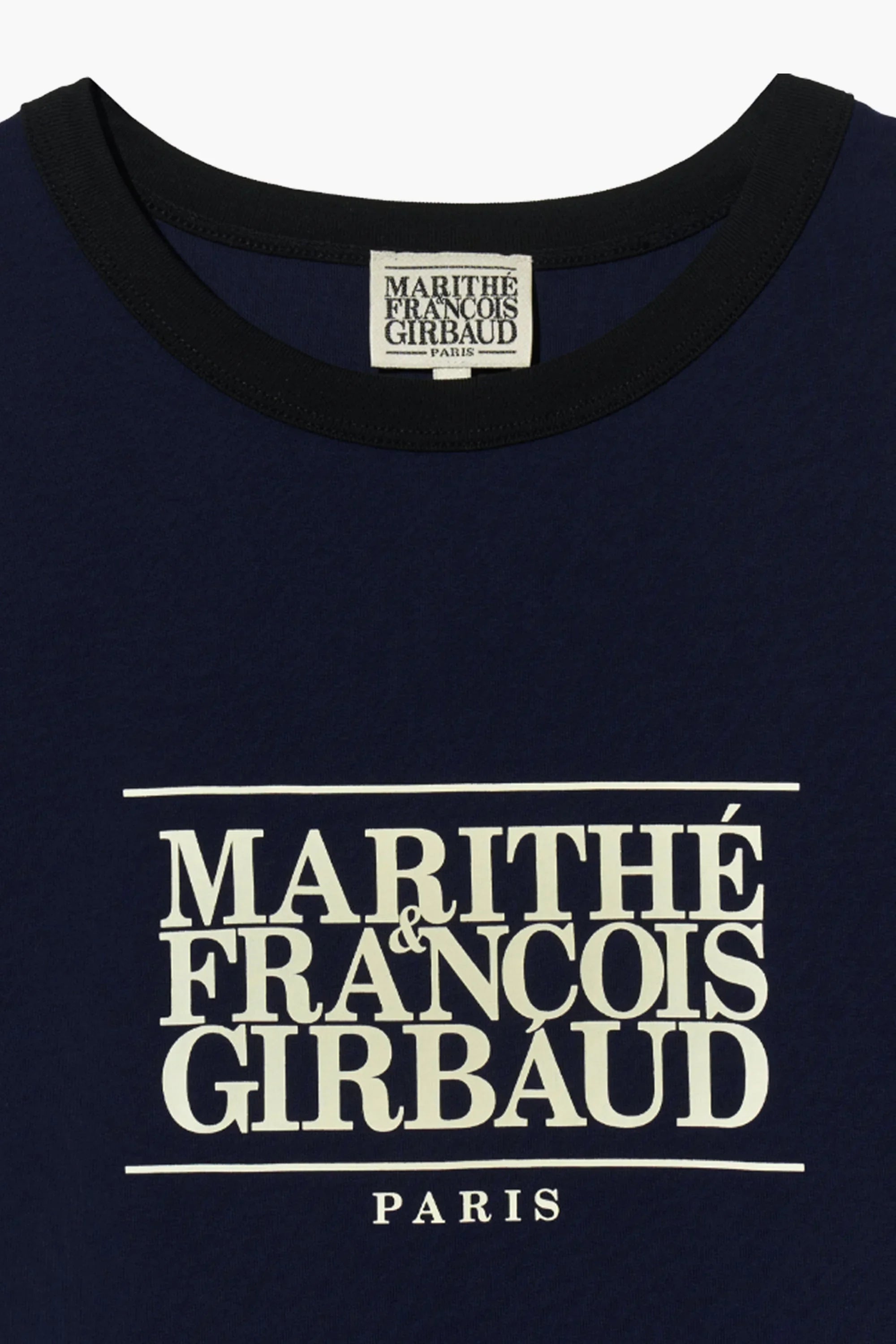 Classic Logo Color Point Tee Navy