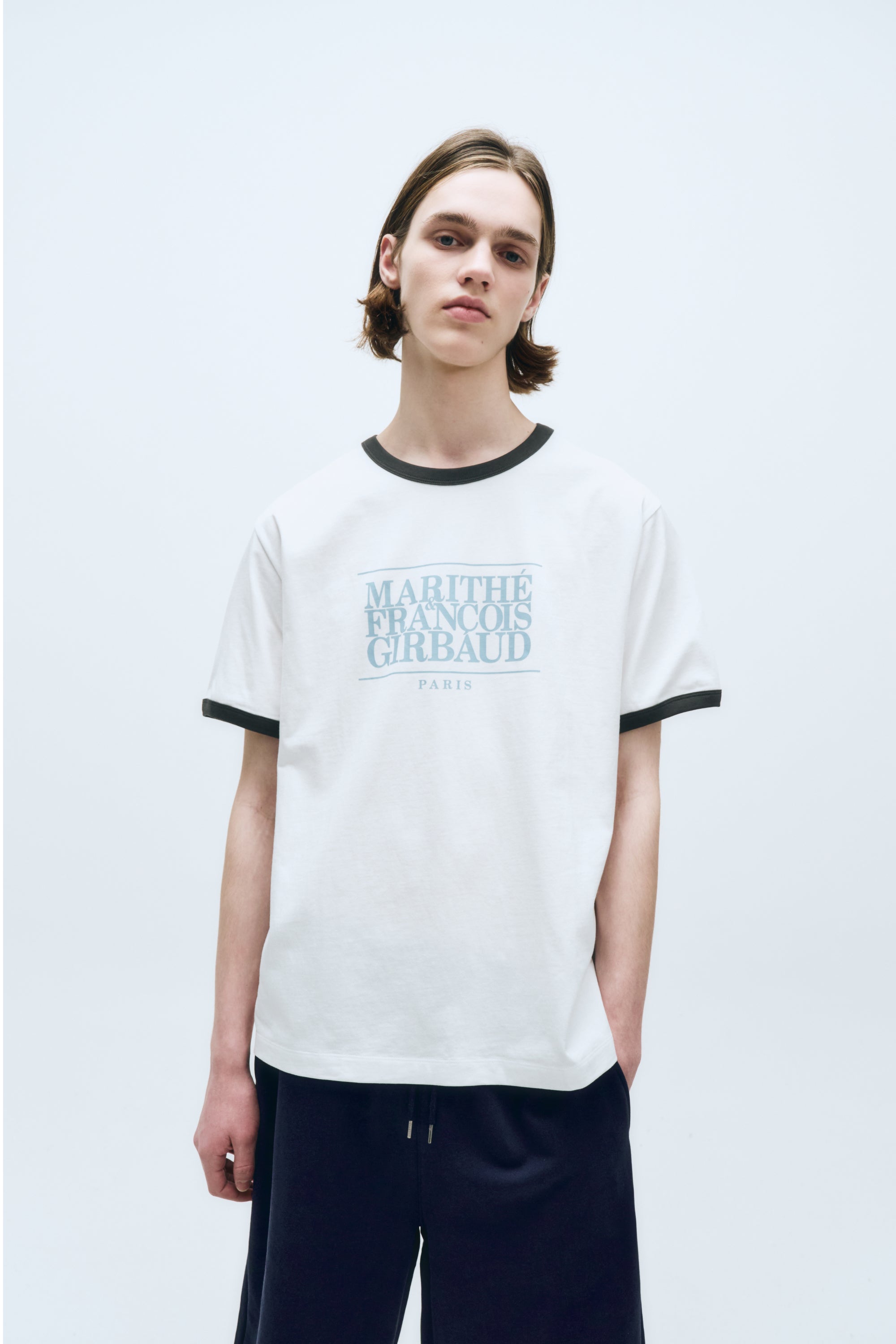 Classic Logo Color Point Tee White