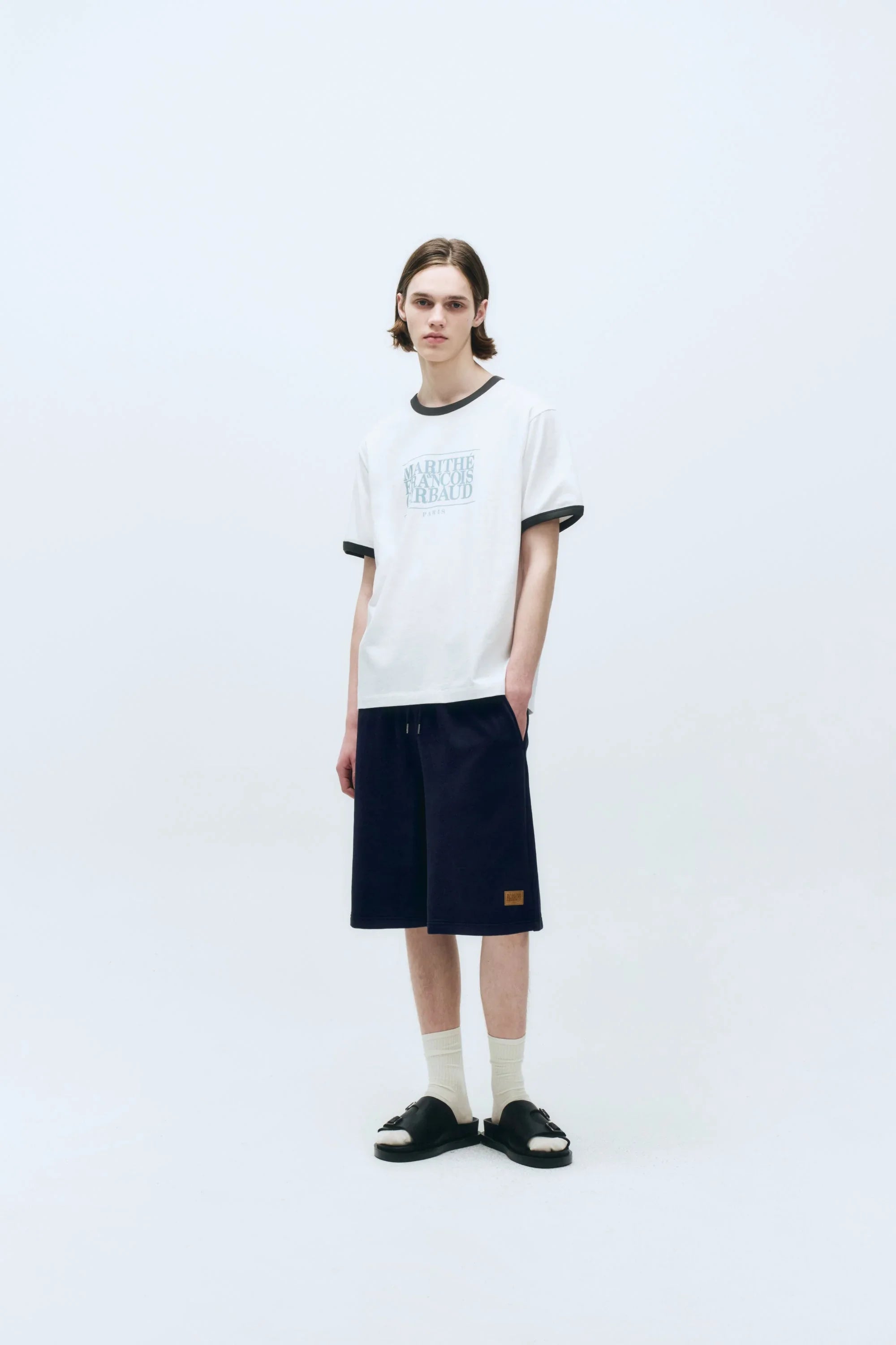 Classic Logo Color Point Tee White