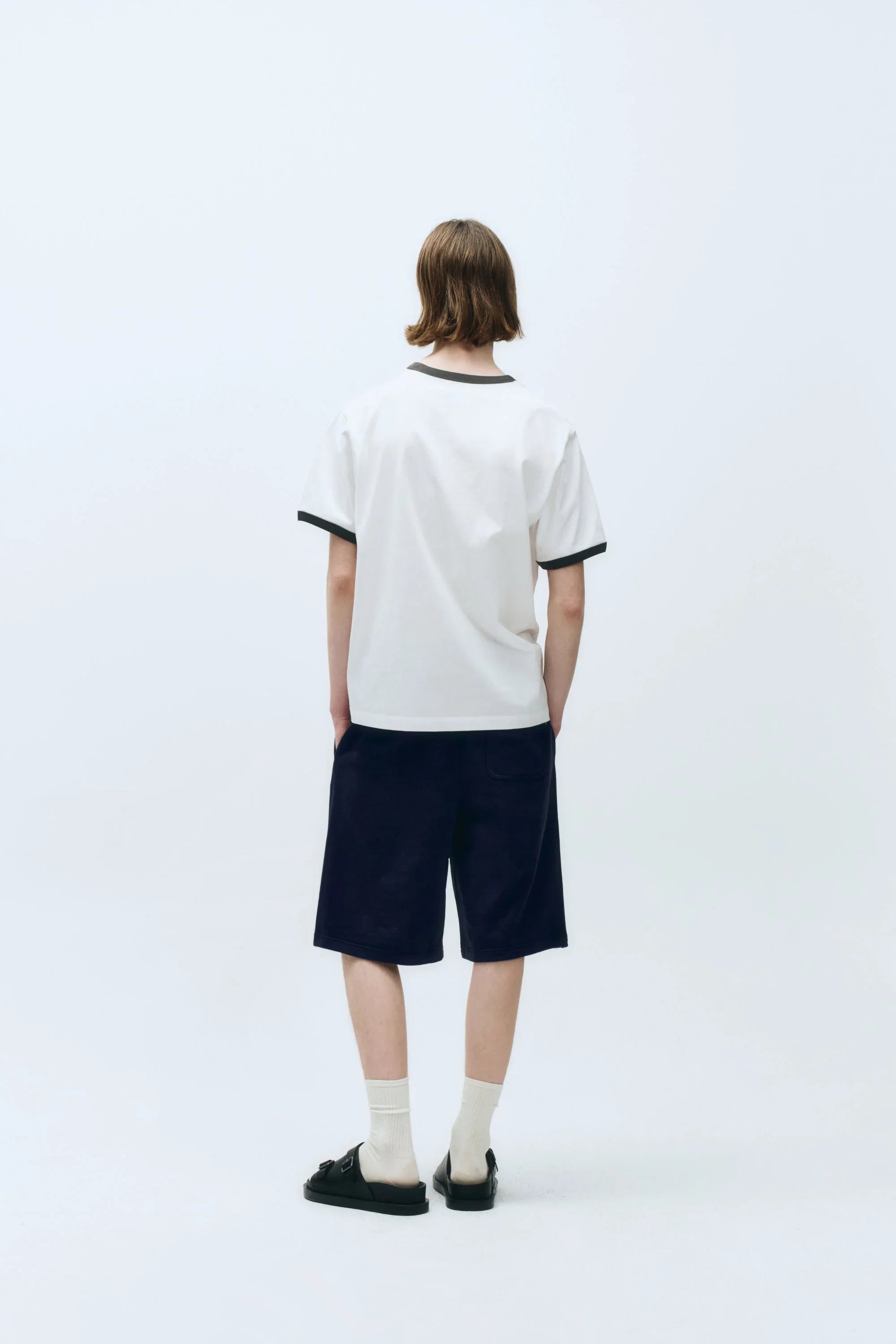 Classic Logo Color Point Tee White