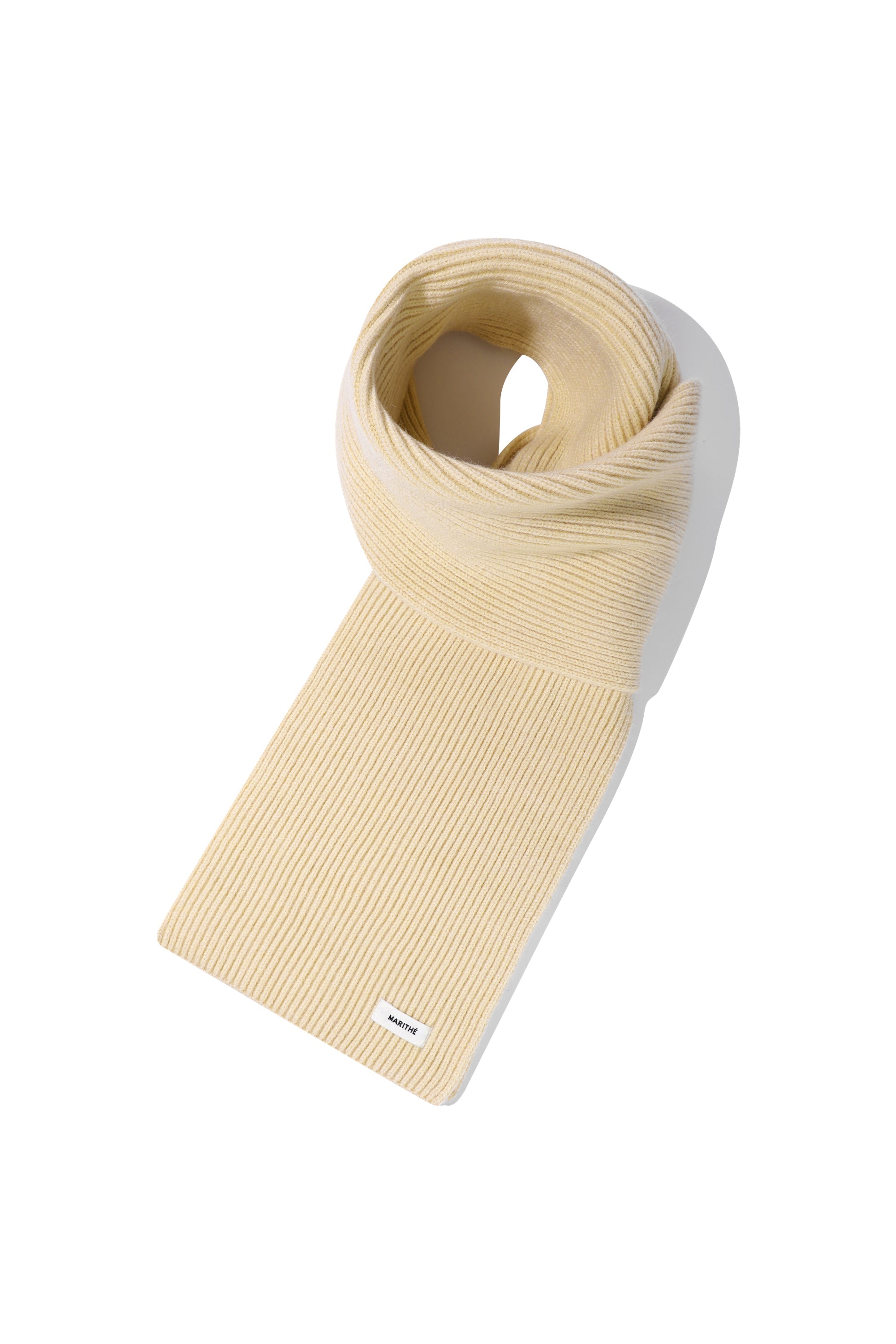 Regular Logo Muffler&Glove Beige