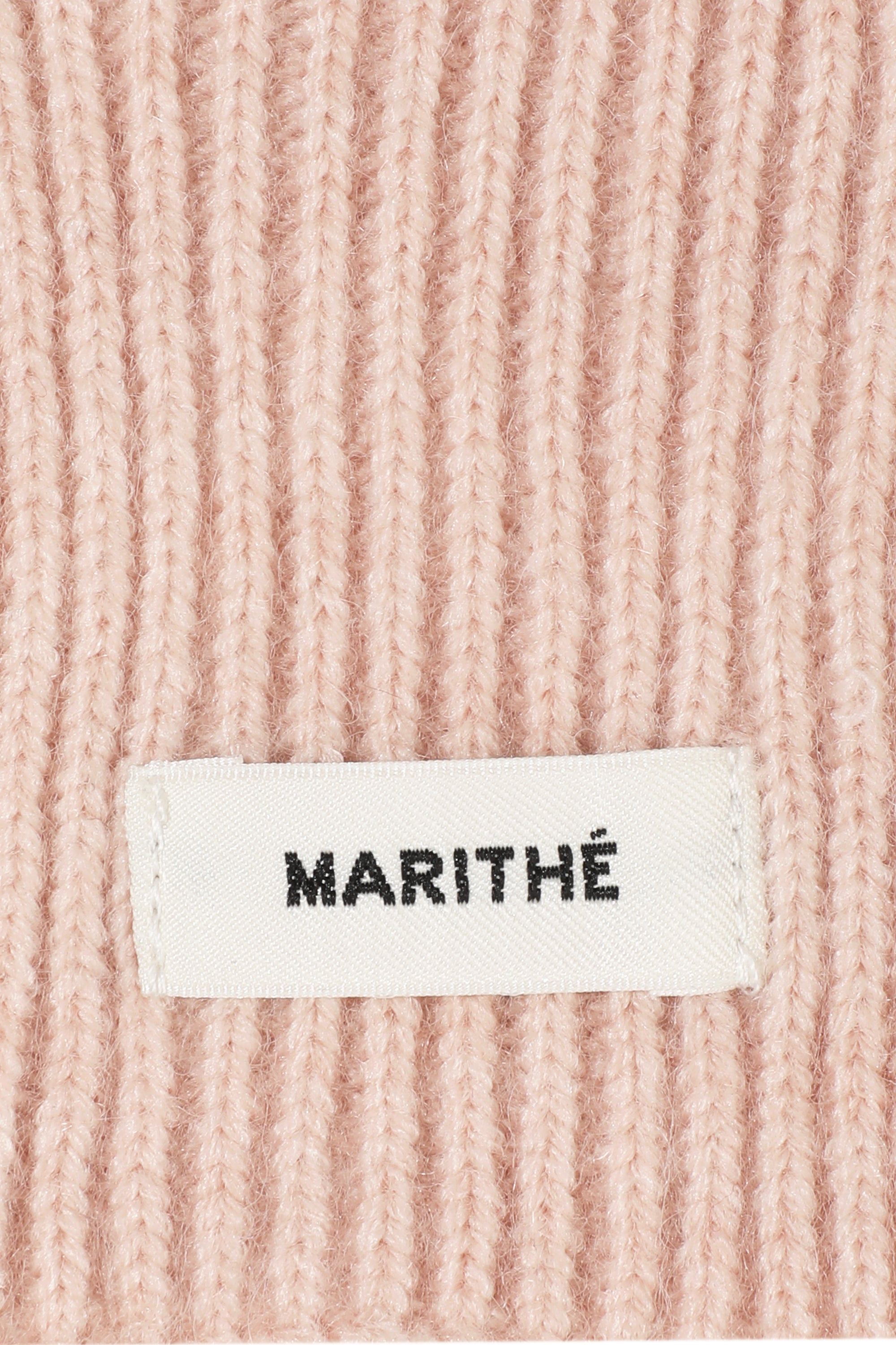 Regular Logo Muffler&Glove Pink