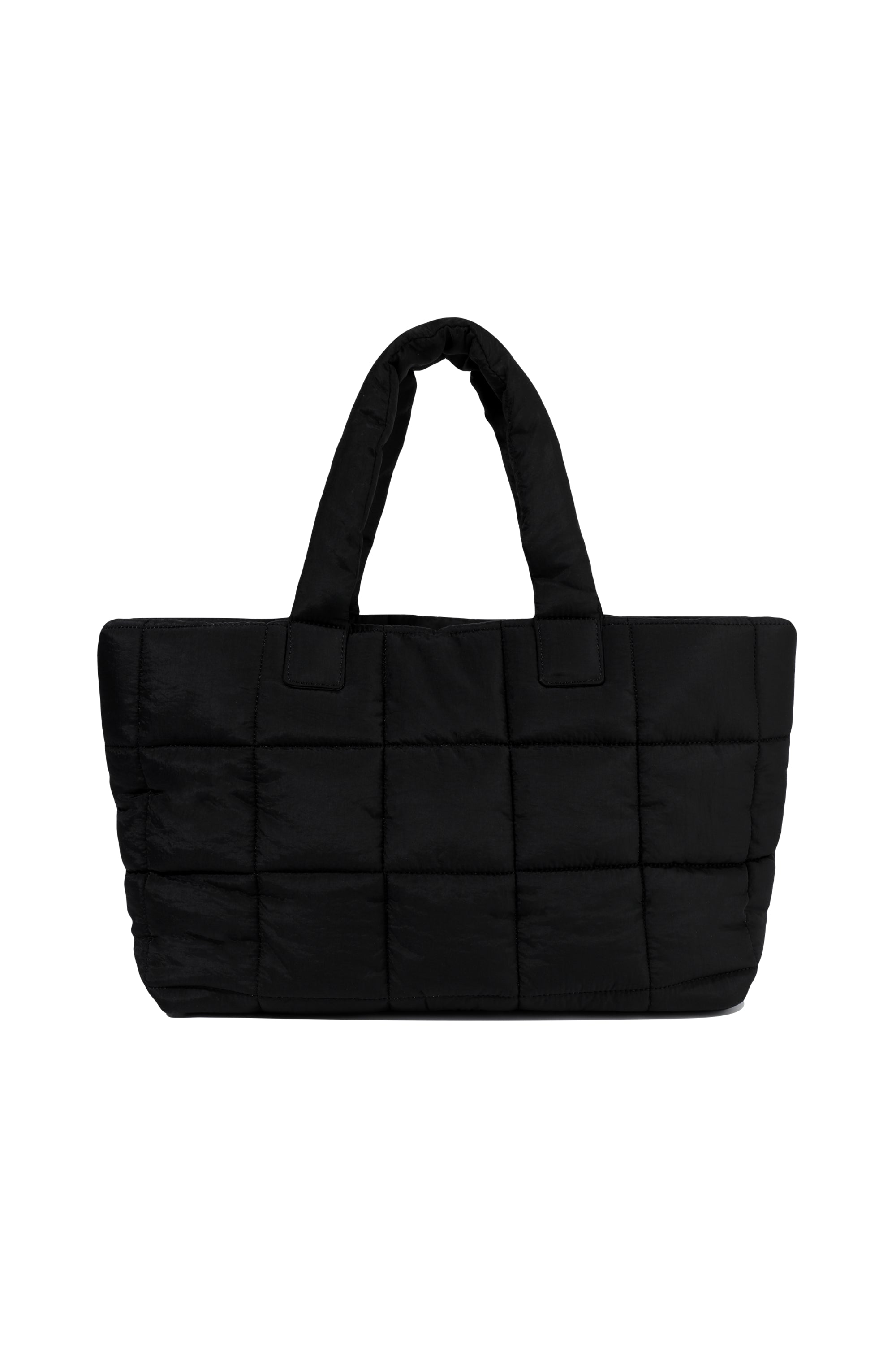Classic Logo Padding Tote Bag Black