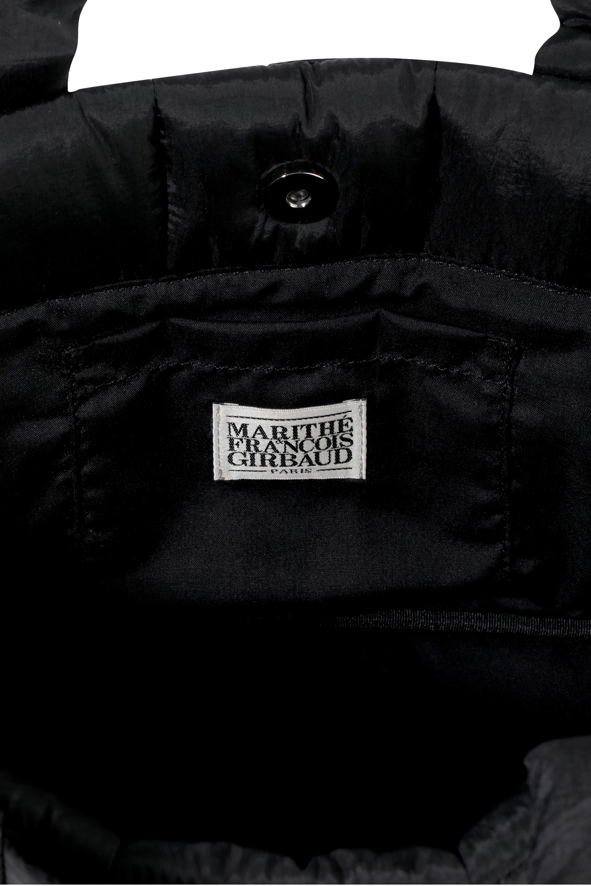 Classic Logo Padding Tote Bag Black